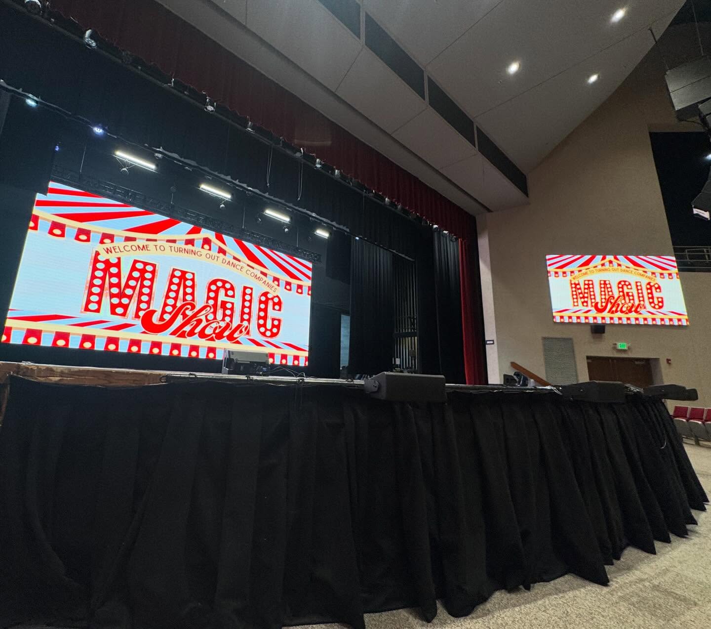 Recital day for all our students! We are super excited to experience the new set up @BNL Performing Arts Center!
