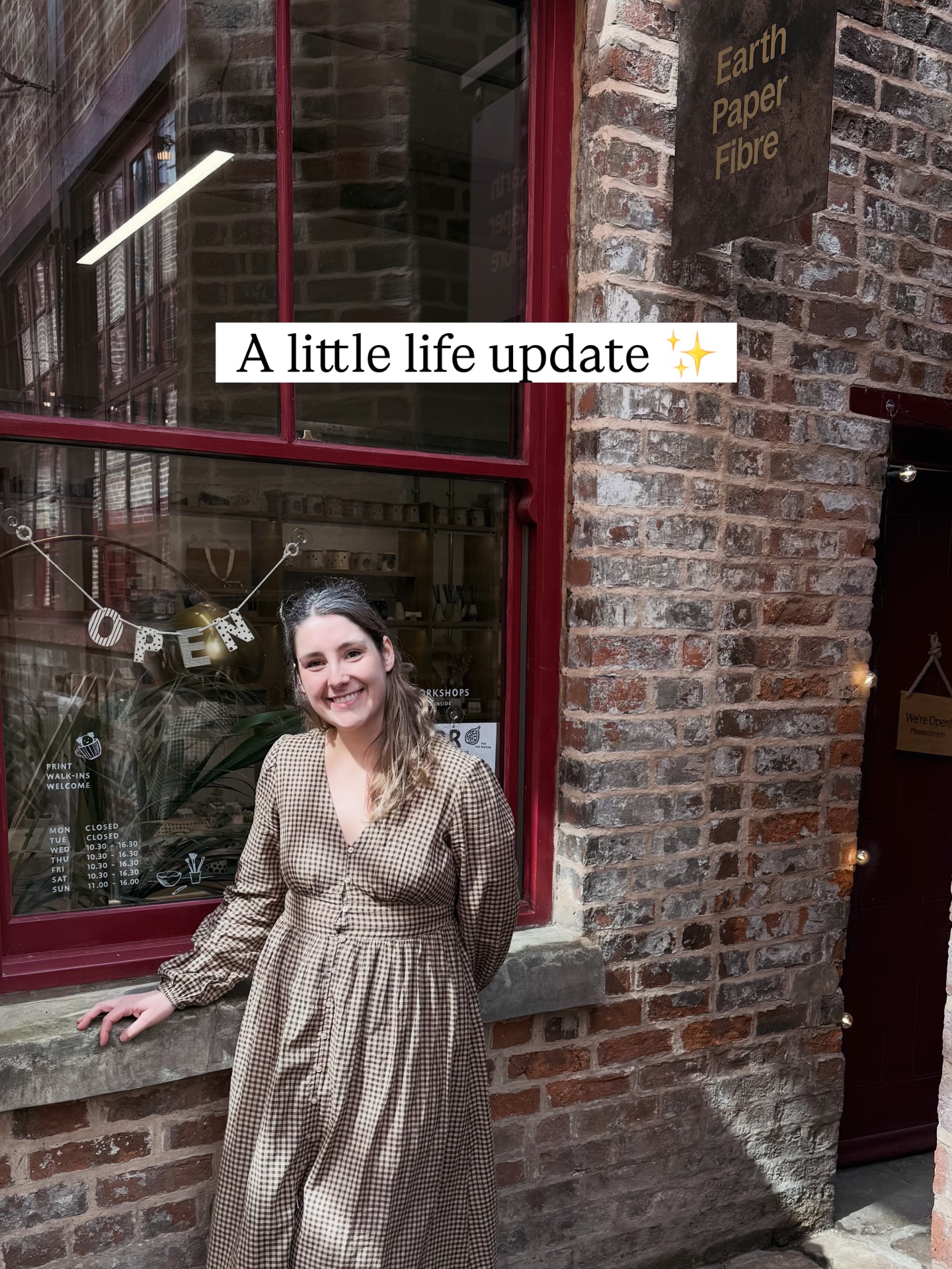 A little life update ✨
A year ago, I left my full-time job as a graphic designer. At the time, I was honestly at my lowest, dreading each day and just hoping things would start to feel a bit lighter soon.
Fast forward to now… I’m 12 months full time self employed & 7 months into having my own shop in the city I call home, which still feels a bit surreal 🤍
I’ll never forget my first sale in-store, such a small moment, but it felt huge. And honestly, it still feels huge everyday!
Don’t get my wrong it definitely hasn’t been easy. There’ve been slow days, wobbles, and times I’ve questioned everything. Having a shop really is all swings and roundabouts, but I’m learning to ride the wave, rest when I need to, trusting the process, and back what I create.
This little business has been 6 years in the making, growing and evolving along the way, and I’m really proud of how far it’s come. And I’m excited to see where it’ll go!
Next up… a whole new chapter 🤍 May brings my wedding, and June a honeymoon in Japan, so we’ll see how running a business from the other side of the world goes… 😅
Here’s to trusting it all ✨