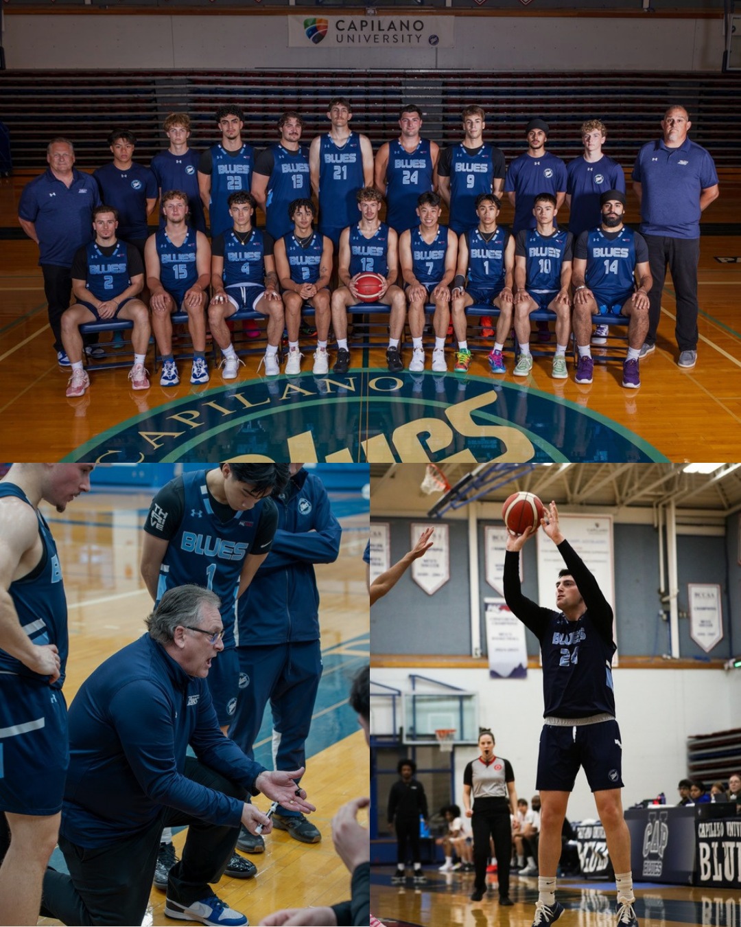 TriCity Alum and Executive Director claim Bronze with Capilano Blues
The Capilano Blues men’s basketball team took home a bronze medal in PacWest competition and two TriCity Youth Basketball connections were part of that achievement.
Zach Hamed, current board member, Elite Coordinator and coach was involved as a player and Ross Tomlinson, TCYBA Executive Director, was assistant coach to the team.
Congratulations to Zach and Ross, both valuable members of TriCity Youth Basketball Association, demonstrating the potential for our player and coaching members to be prepared to enjoy success after their TCYBA experience.
Their work with the club helps to deliver well organized, safe, healthy, and accessible basketball experiences for Tri City youth provided by dedicated and experienced personnel.
TriCity Youth Basketball,
“Where it all begins”