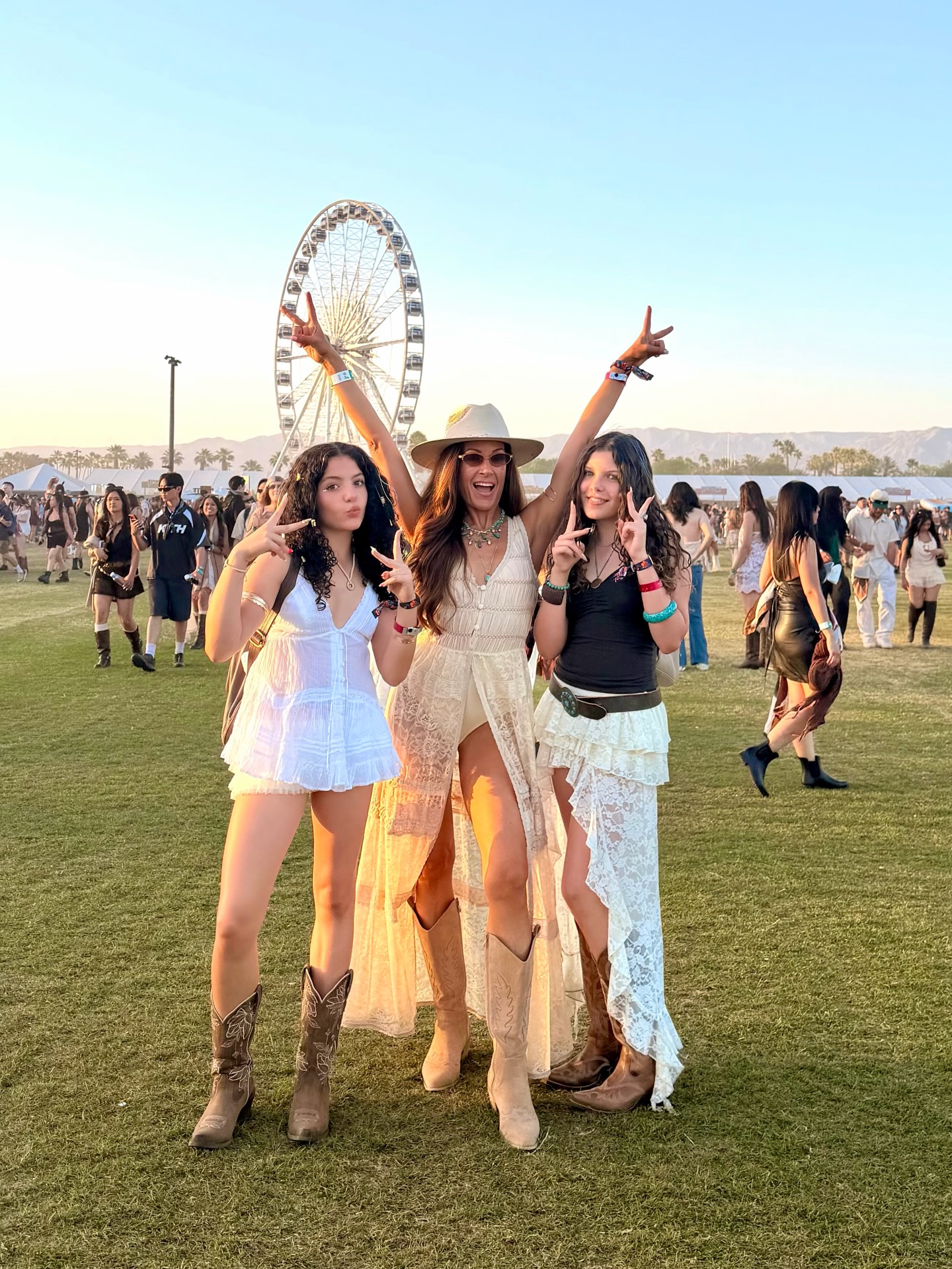 Took my twin daughters to their 1st #coachella festival as one of their INITIATIONS into teenagers a month before they turn 13 years old! ๐
We coordinated our outfits (as we always do with intention), listened to music, met artists, danced a lot, and for 3 days TOGETHER entered a beautiful world of creative expression ๐
They said it was one of the BEST weekends of their livesโฆ And I totally agree with them. We had so much inspiring fun (as we always do)! ๐ค
For the rest of their lives, this will always be their 1st and greatest festival and the best part is, they got to experience it with mama teaching them and guiding the way of SACRED PLAY!!! ๐
So grateful for this amazing journey with them ๐
#festival
#twinmom
#sacredplay
#fusionhealing