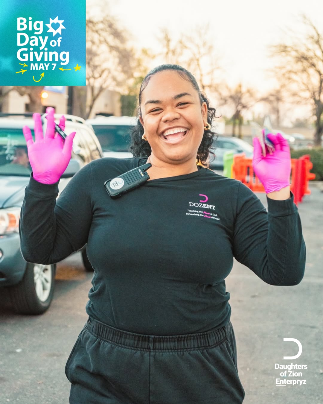 3 Days Away‼️ Join us in supporting @dozenterpryz during @bigdayofgiving on Thursday, May 7! ❤️🙌🏽
Your support helps us continue feeding families through our weekly Food & Clothes Closet. Last year alone, we served over 65,000 families, and with your support, we can continue making a powerful impact.
Big Day of Giving is a 24-hour online giving event dedicated to uplifting nonprofits and their mission. We invite you to partner with us by sowing a seed on May 7th!
Give today by visiting:
www.bigdayofgiving.org/organization/DaughtersofZionEnterpryz (link in bio)
You don’t have to wait, give today! All donations made on or before May 7 will be included in our Big Day of Giving total.
#dozenterpryz #bigdayofgiving2026