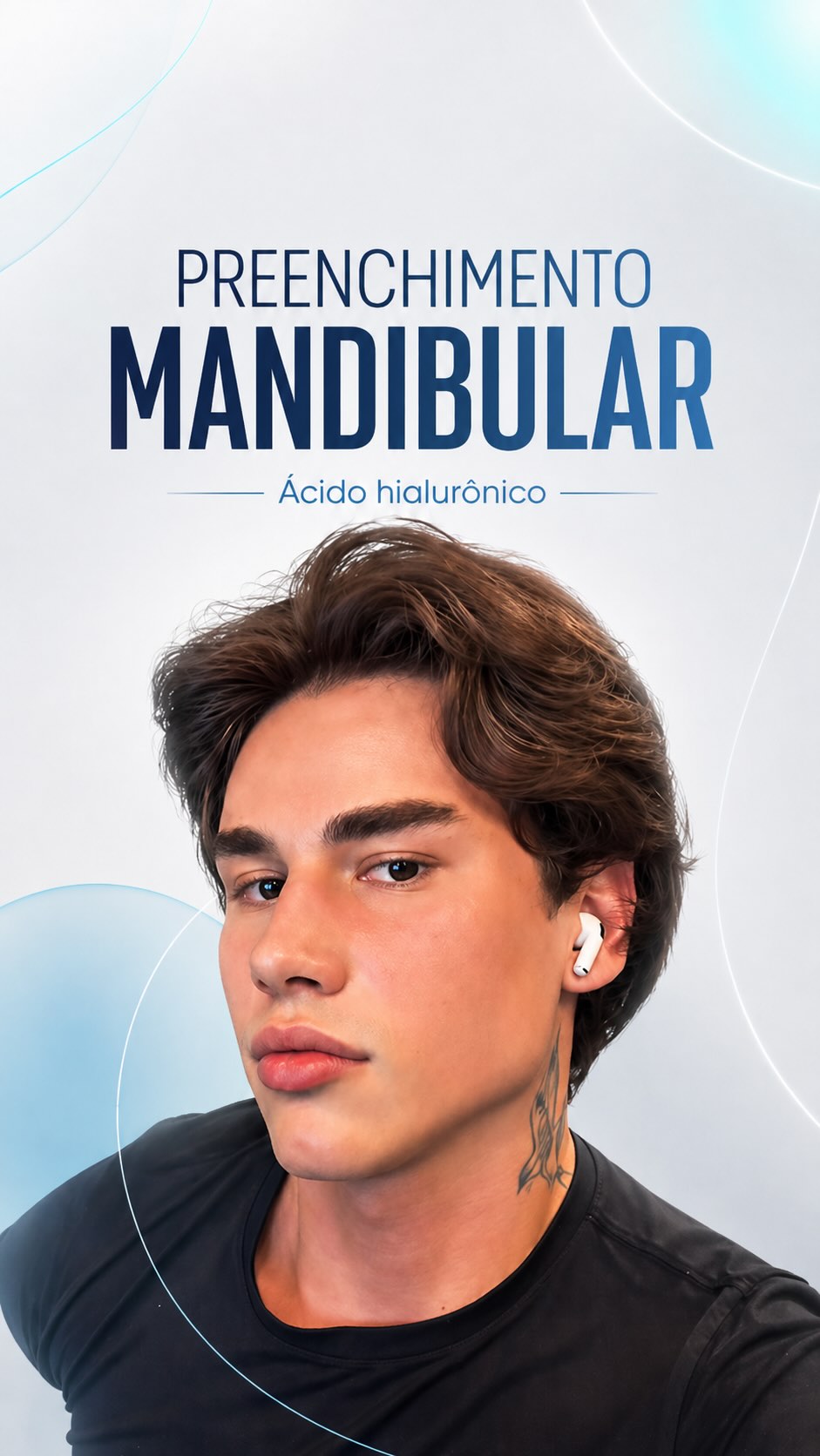 Resultado não é apenas estética, é estratégia.
O preenchimento mandibular vai além de “marcar a mandíbula”. Ele reposiciona volumes, melhora o contorno facial e traz mais definição ao terço inferior, respeitando a anatomia e a individualidade de cada paciente.
Quando bem indicado e executado, o resultado é equilíbrio, projeção e naturalidade.
Cada face tem um planejamento único. Aqui, priorizamos técnica, segurança e harmonia.
Agende sua avaliação.
Dr. Jefferson Nunes | Harmonização Facial e Corporal.
Cirurgião-Dentista | Especialista em Harmonização Orofacial | CRO-SP 138207
Biomédico Esteta | Especialista em Estética | CRBM 70544.