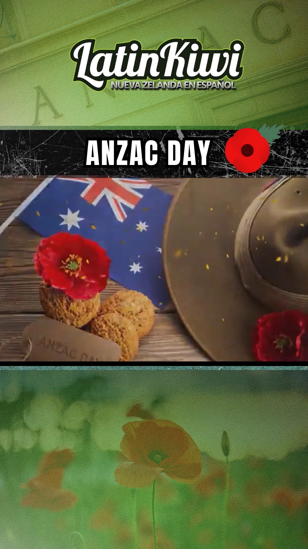 #ANZACDay, que se conmemora cada 25 de abril en Nueva Zelanda y Australia, honra a los soldados del Cuerpo de Ejército Australiano y Neozelandés (ANZAC) que sirvieron y murieron en guerras, conflictos y misiones de paz. La fecha recuerda el desembarco en Gallipoli en 1915 durante la Primera Guerra Mundial. Tradicionalmente, el día comienza con las Dawn Services (ceremonias al amanecer), seguidas de desfiles de veteranos y momentos de silencio, donde muchas personas llevan la amapola roja como símbolo de recuerdo.
Como dato curioso, estas ceremonias se realizan al amanecer para reflejar el momento exacto en que inició la operación en Gallipoli. ¿ Estas en NZ ? ¿ Recomiendas algún lugar en estas fechas para visitar ? Comparte si tienes alguna recomendación ! Para más de #NuevaZelandaEnEspañol ve a www.latinkiwi.com