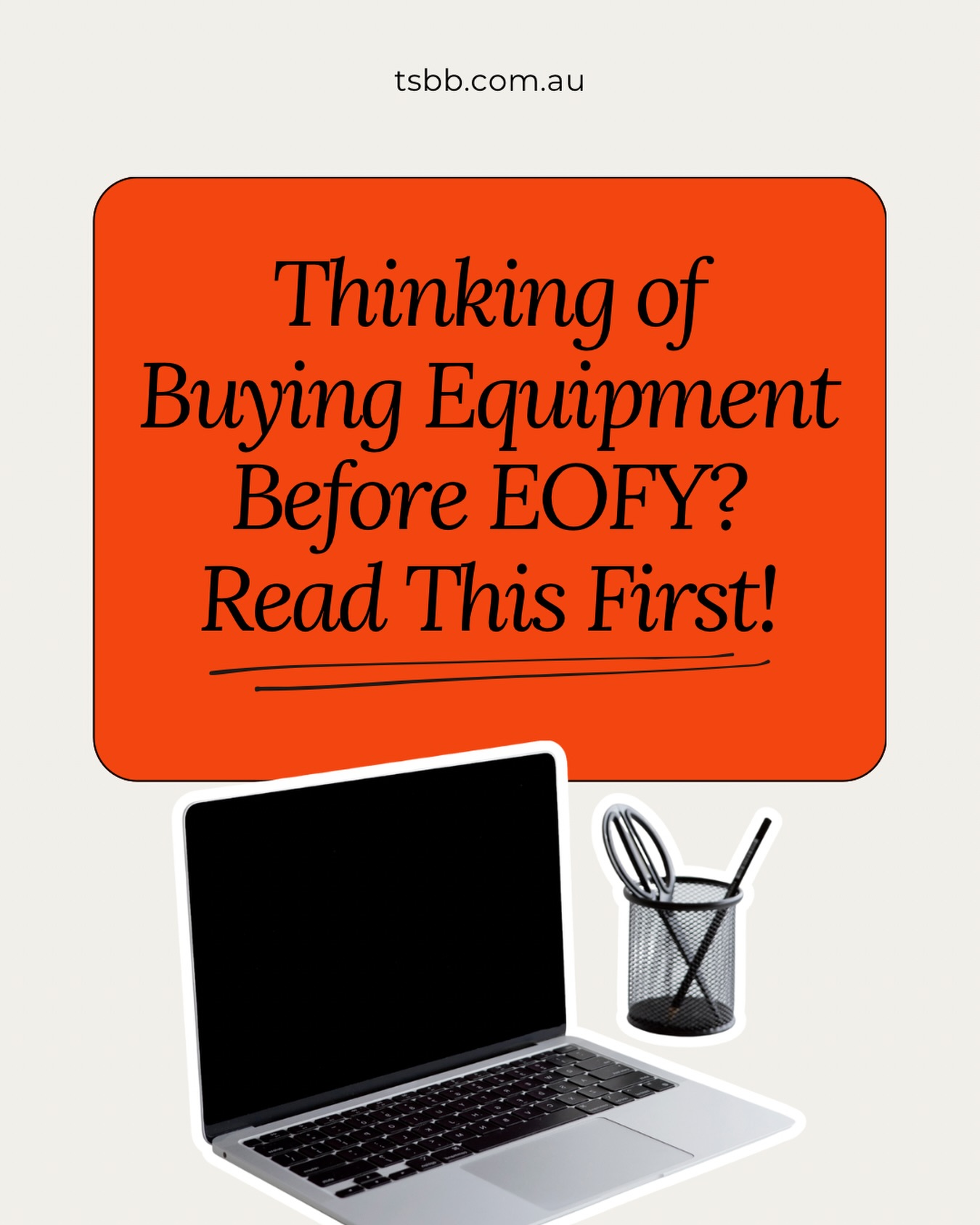 Thinking about buying new equipment to reduce your tax bill?
Here is what you need to know.
- Instant asset write off rules depend on specific thresholds
- The asset must be installed and ready to use before June 30
- Buying something you do not actually need rarely saves money
A tax deduction is not the same as saving cash.
Spending money just to reduce taxes can still leave you with less in your bank account.
Make business decisions first, then consider the taxes implications.
Found this helpful, follow for more tax and business tips!
.
.
.
#thesmallbusinessbook
#perthbookkeeper
#perthaccountant
#WAbookkeeper
#WAaccountant