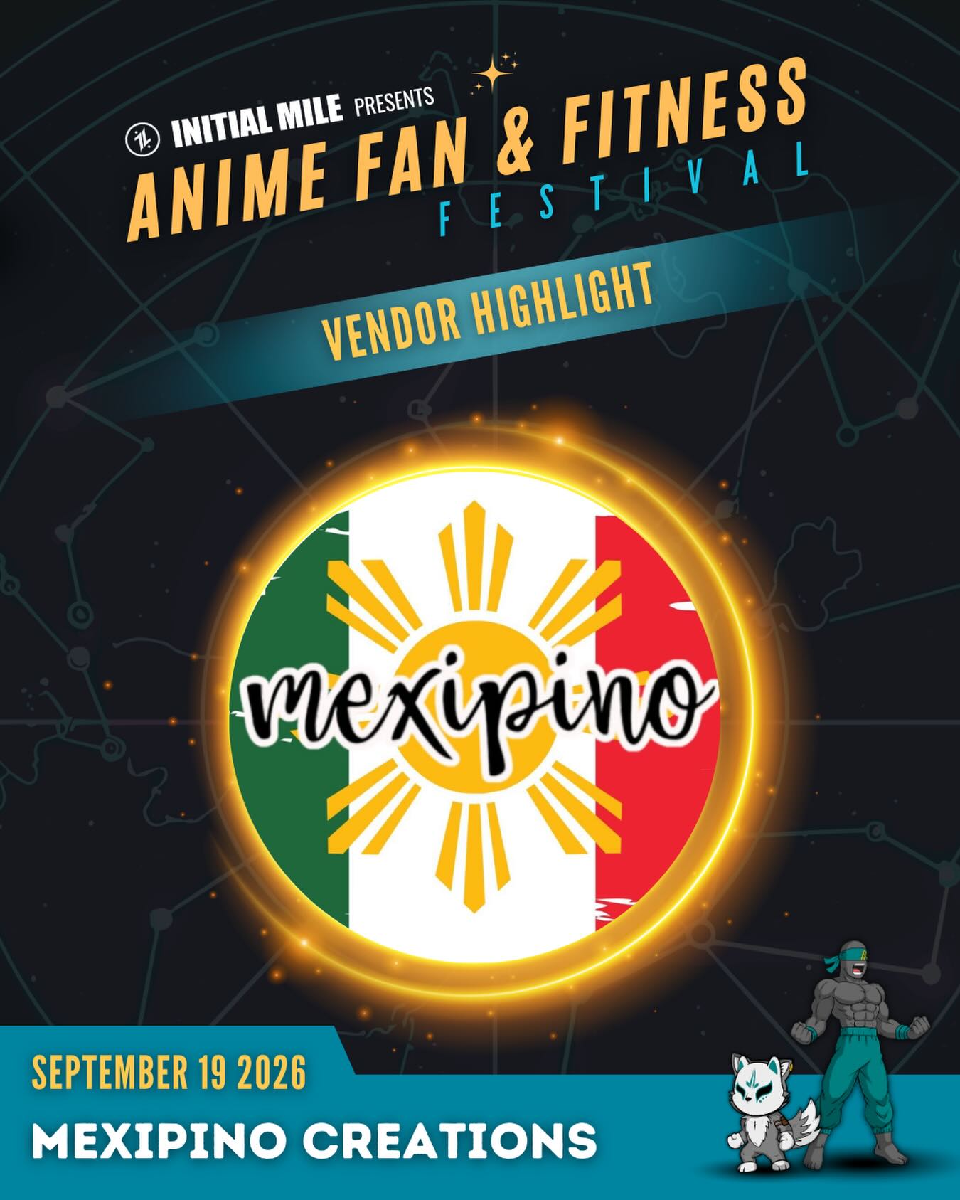 Welcoming back self-taught Macaron Artisan @mexipino_creations ! Join us on Saturday September 19 at Christmas Hill Park in Gilroy CA to get your sweet tooth fix with Mexipino’s macaron creations. #animefanandfitnessfestival #initialmile #animefestival #fitnessfestival #bayareaevents