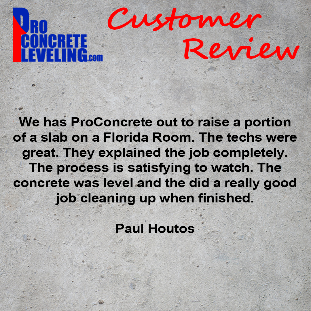 ⭐⭐⭐⭐⭐ Check out one of our most recent 5-Star Reviews! We regularly receive 5-star reviews from concrete raising and leveling customers in the Detroit, Monroe, and Toledo areas.
https://www.rfr.bz/ibf9582
#detroit #toledo #monroe #michigan #ohio
