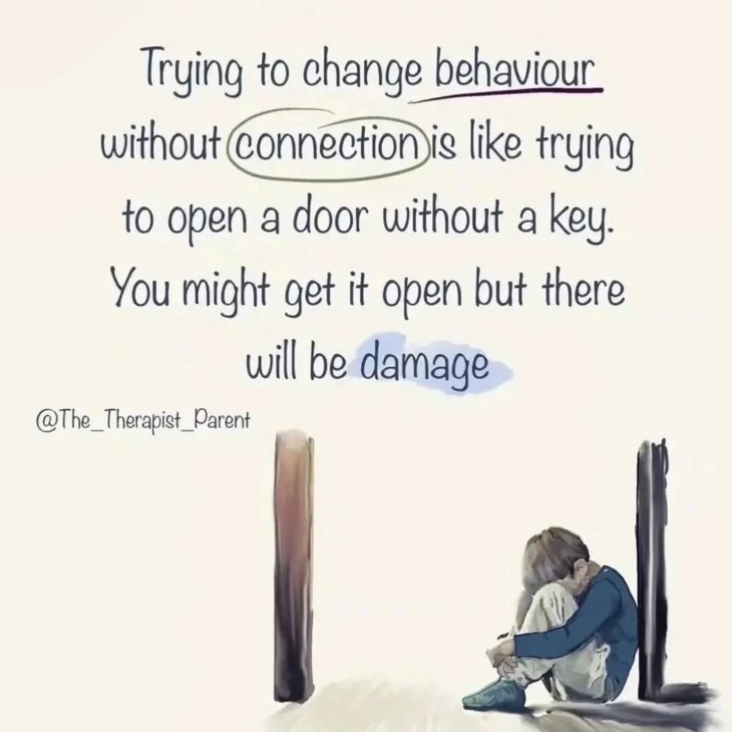 Without connection we have to rely on force. We fall back on threats, bribes and harsh punishments. But force usually causes damage. If you want to have influence connection is the key
More information in my book
📖 Guidance from The Therapist Parent
Available on my website www.thetherapistparent.com and Amazon
#parenting #positiveparenting #gentleparenting #resilience #respectfulparenting