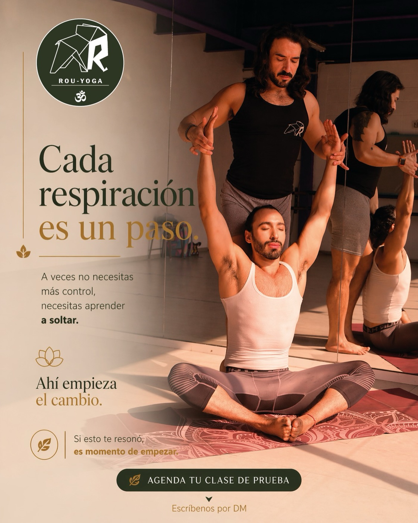 Vas rápido todo el día…
pero por dentro sigues cargando lo mismo.
Tensión.
Ruido mental.
Cansancio que no se quita descansando.
El cambio no empieza cuando tienes tiempo.
Empieza cuando decides detenerte… aunque sea un momento.
Cada respiración es un paso de regreso a ti.
No necesitas hacerlo perfecto.
Solo necesitas empezar.
Si esto te resonó, es momento de empezar.
📩 Escríbeme “CLASE” por DM y te paso la info para tu primera sesión
#YogaCDMX #SaludMental #Estrés #Ansiedad #Bienestar