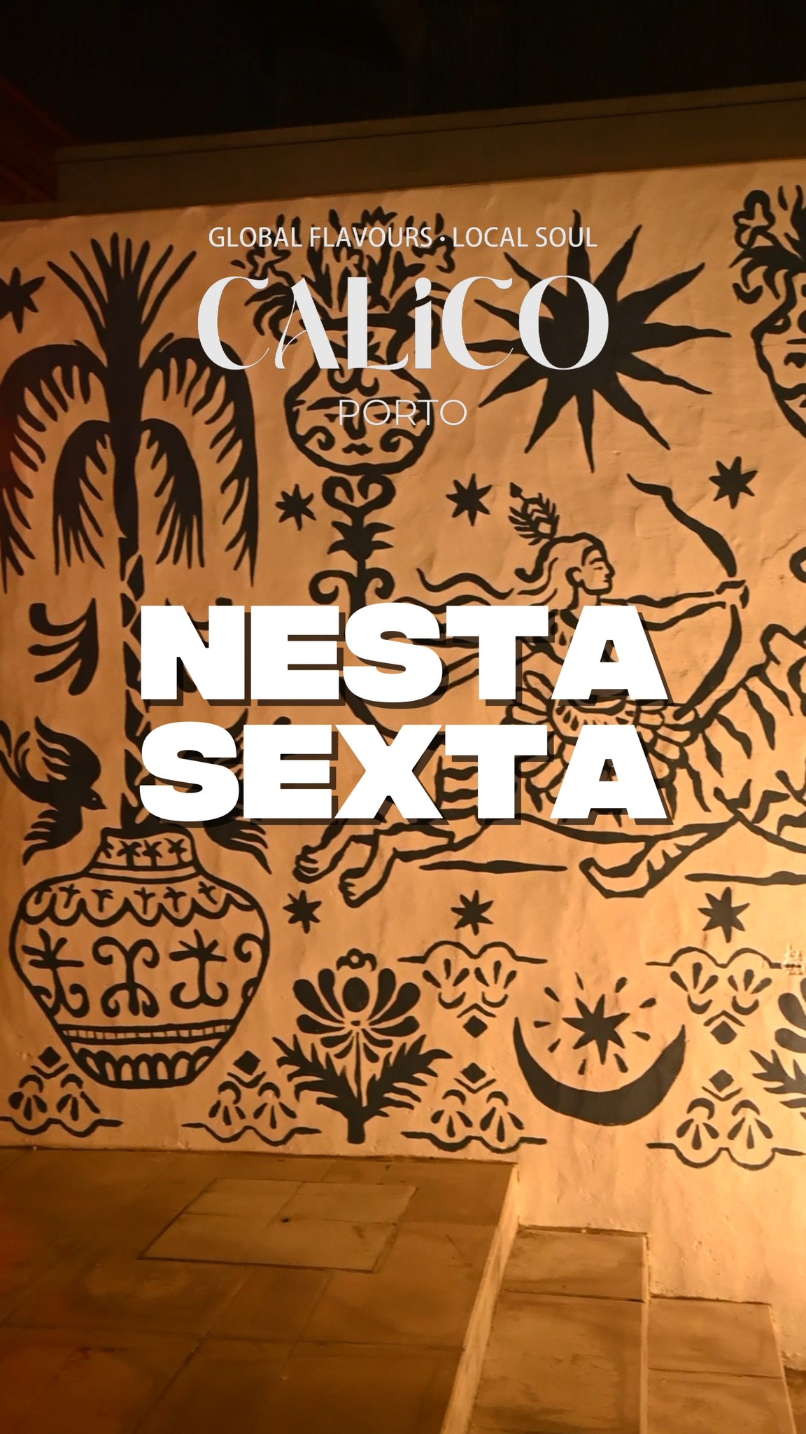 Nesta sexta-feira, feriado do Dia do Trabalhador, venha ao Calico.
01/05 — Sexta: DJ Flavia Olliver + Afonso ao violino.
Uma noite perfeita para aproveitar o feriado com boa música, jantar e cocktails num ambiente elegante.
Rua da Meditação, 70 — Porto
Reserve através do site e beneficie de 5% de desconto na sua fatura.
🇬🇧
This Friday, Labour Day holiday, join us at Calico.
01/05 — Friday: DJ Flavia Olliver + Afonso on the violin.
The perfect evening to enjoy the holiday with great music, dinner and cocktails in an elegant setting.
Rua da Meditação, 70 — Porto
Book through our website and enjoy 5% off your final bill.
#calicoporto #restaurante #bar #porto #feriado