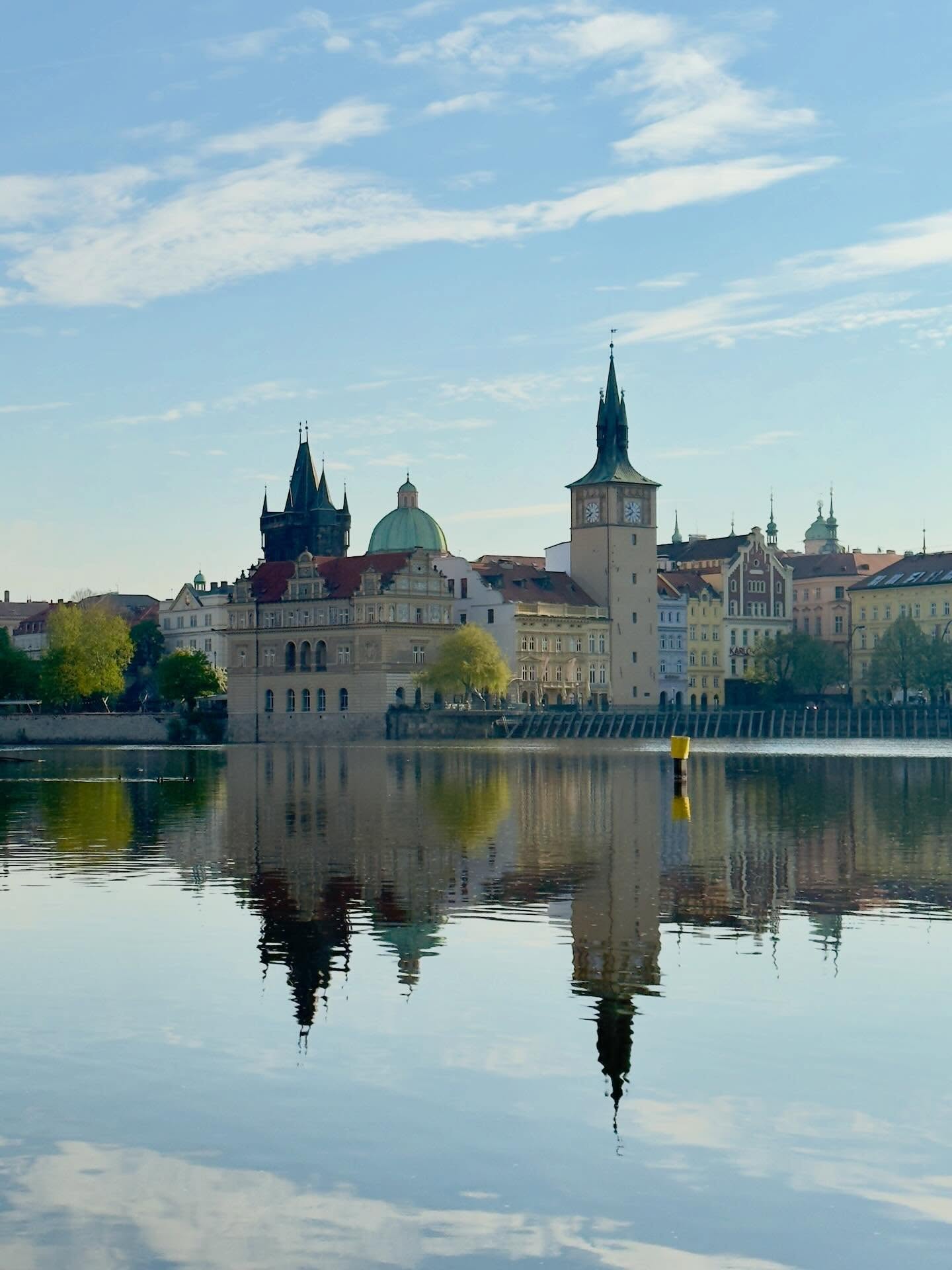 Prague as a city where history, architecture and design coexist.