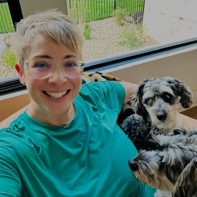 We have some exciting news! Please give a warm welcome back to @kclark1111222 Kelsey will be subbing for Matthew tonight and next Monday at 6 for Slow and Steady. We’ll also be making a small schedule change to get her scheduled regularly. Beginning the first full week of May, Tuesday 9:30 will be a Mat Pilates class with @bee_kelley and Kelsey will move Slow and Steady Yoga to Thursday at 8:30. If you’ve never had the pleasure of taking one of her classes- come join her! You won’t regret it! Here’s a little more about Kelsey: Kelsey began practicing yoga in 2010. Yoga quickly evolved into her favorite part of everyday and that eventually led her to complete teacher trainings in 2012 (200-RYT) and 2022 (500-RYT) with a little over 1,000 hours of teaching during that decade. In the years between then and now, Kelsey’s practice has evolved to mirror the pace of her life and has led to other movement and spiritual modalities including barre, reiki, crystal energy, past life hypnosis and spirit guide connection, oracle card readings, and most recently, EFT tapping. These practices provide Kelsey with the steadiness and grounded connection she savors as a Taurus sun, Virgo moon, and Libra rising. Students can expect a melange of modalities to be used when attending class with Kelsey with the ultimate goal being that students leave their practice as “the greatest knower of themselves,”-lauren frontiera.