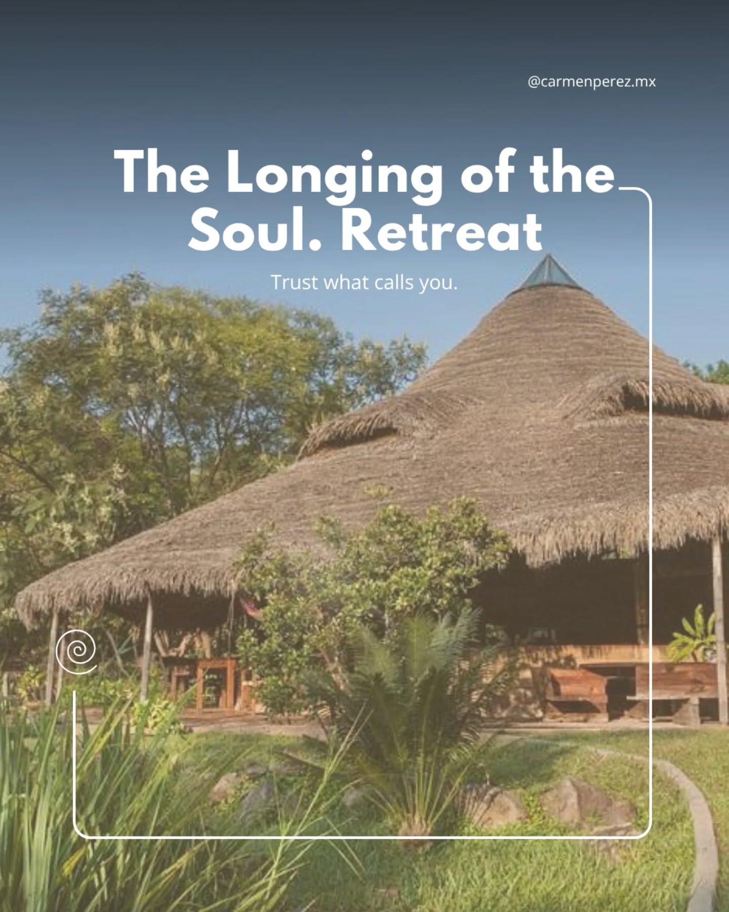 There is something within you that has been quietly calling for more.
Not louder… just more true.
Not a lack.
Not something to fix.
But something within you… asking to be lived.
From May 29–31, we will gather in Malinalco, Mexico @yolitia_wellness —
a sacred place known for its deep spiritual lineage and ancient initiatory traditions.
Once a site for Aztec warrior initiations,
Malinalco still holds a unique energy—
one that invites you to pause, listen, and reconnect with what is essential.
The Longing of the Soul is not a typical retreat.
It is a process.
A space to slow down,
to listen beneath the noise,
to reconnect with your body, your emotions, and your inner truth.
Guided by an integrative therapeutic approach—
including body-based work, Gestalt, Family Constellations, and conscious movement—
this experience offers both depth and support in a small, intimate group.
✨ Hosted in a beautiful wellness space
✨ All meals included
✨ Limited to a small group
📍 May 29–31, 2026
📍 Malinalco, Mexico
If you feel drawn, you can DM.
@xeititanama @carmenperez.mx
#WomensRetreat #SpiritualRetreat #InnerWork #ConsciousLiving #RetreatMexico