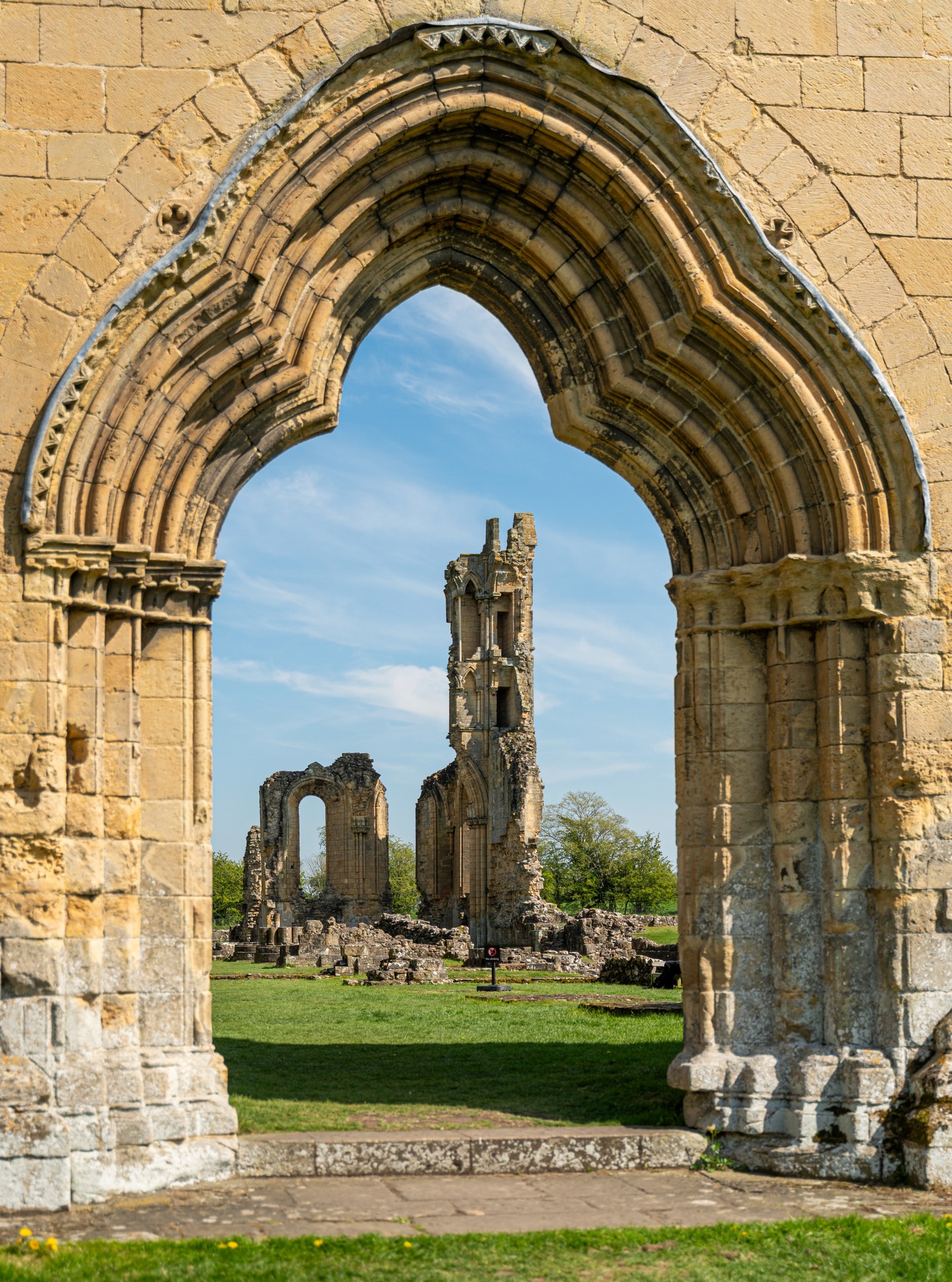 Photographing Ruins Photo Walk at Byland Abbey, April 2026. #bylandabbey #yorkshire