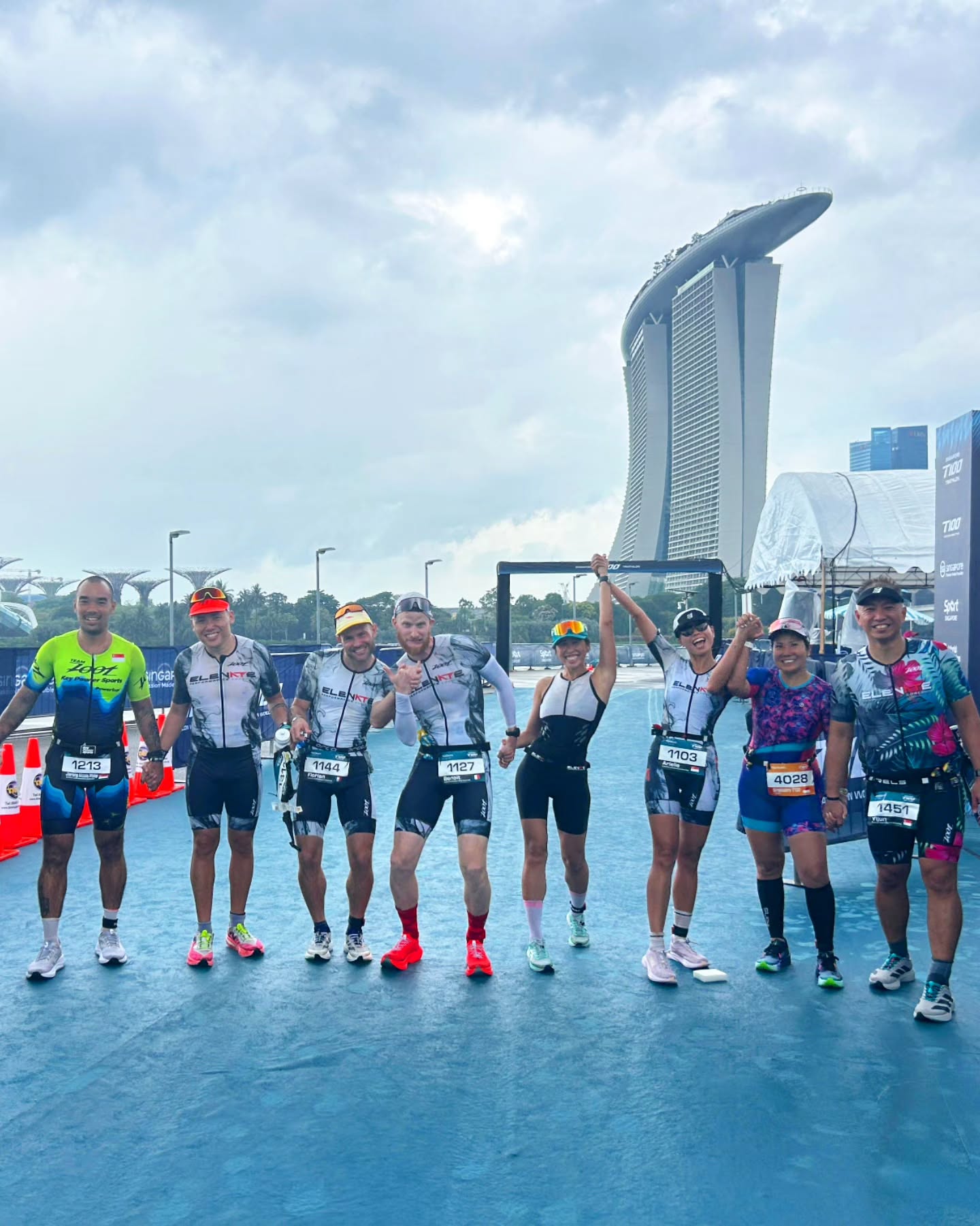 @t100triathlon Singapore action captured by our biggest supporter David and @johnchuaa