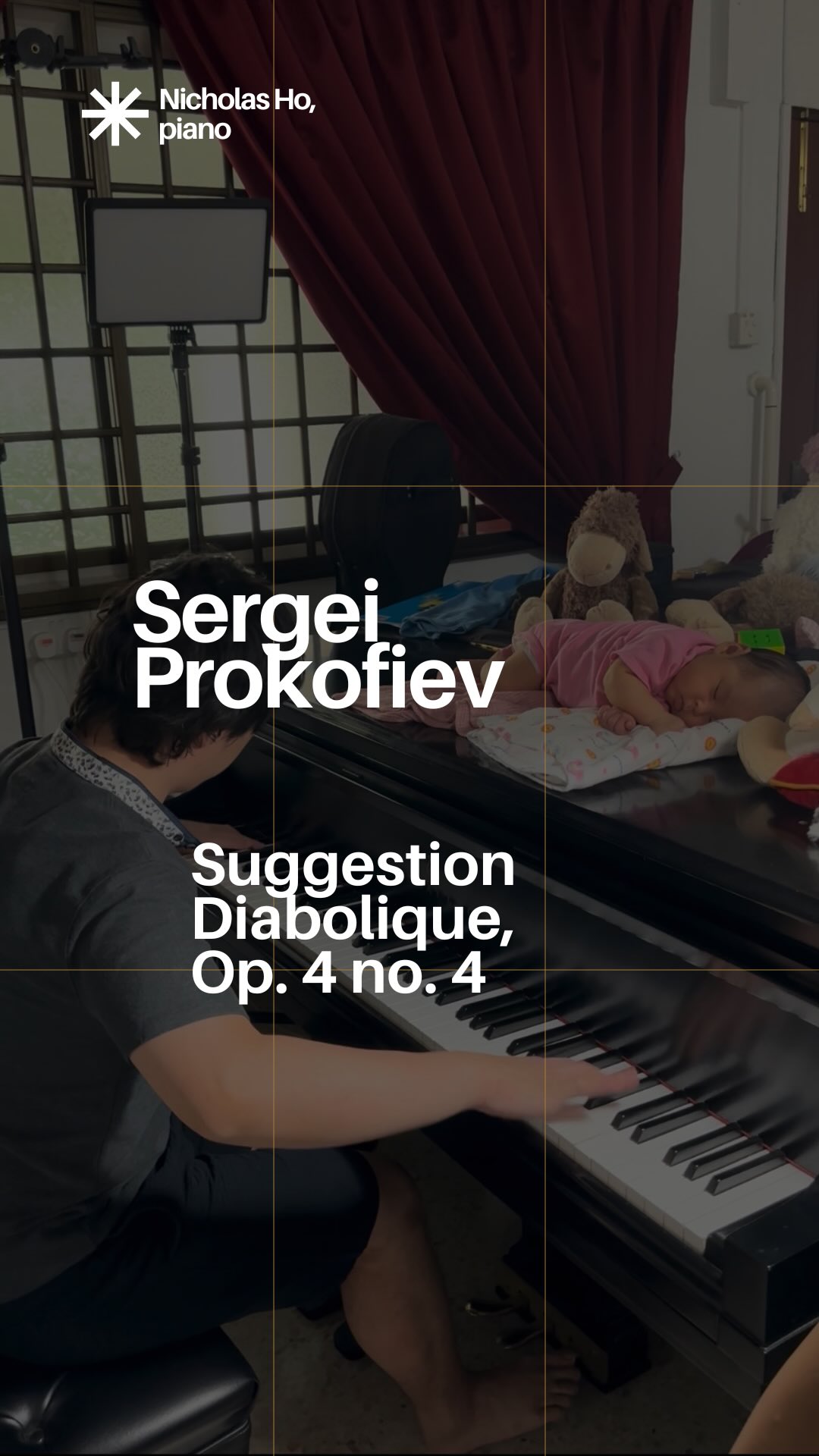 My daughter can sleep through ANYTHING 😅
Thank God for His blessings
ft. Prokofiev: Suggestion diabolique Op. 4 No. 4
#pianodad #prokofiev #classicalpiano #babysleep #musicianlife