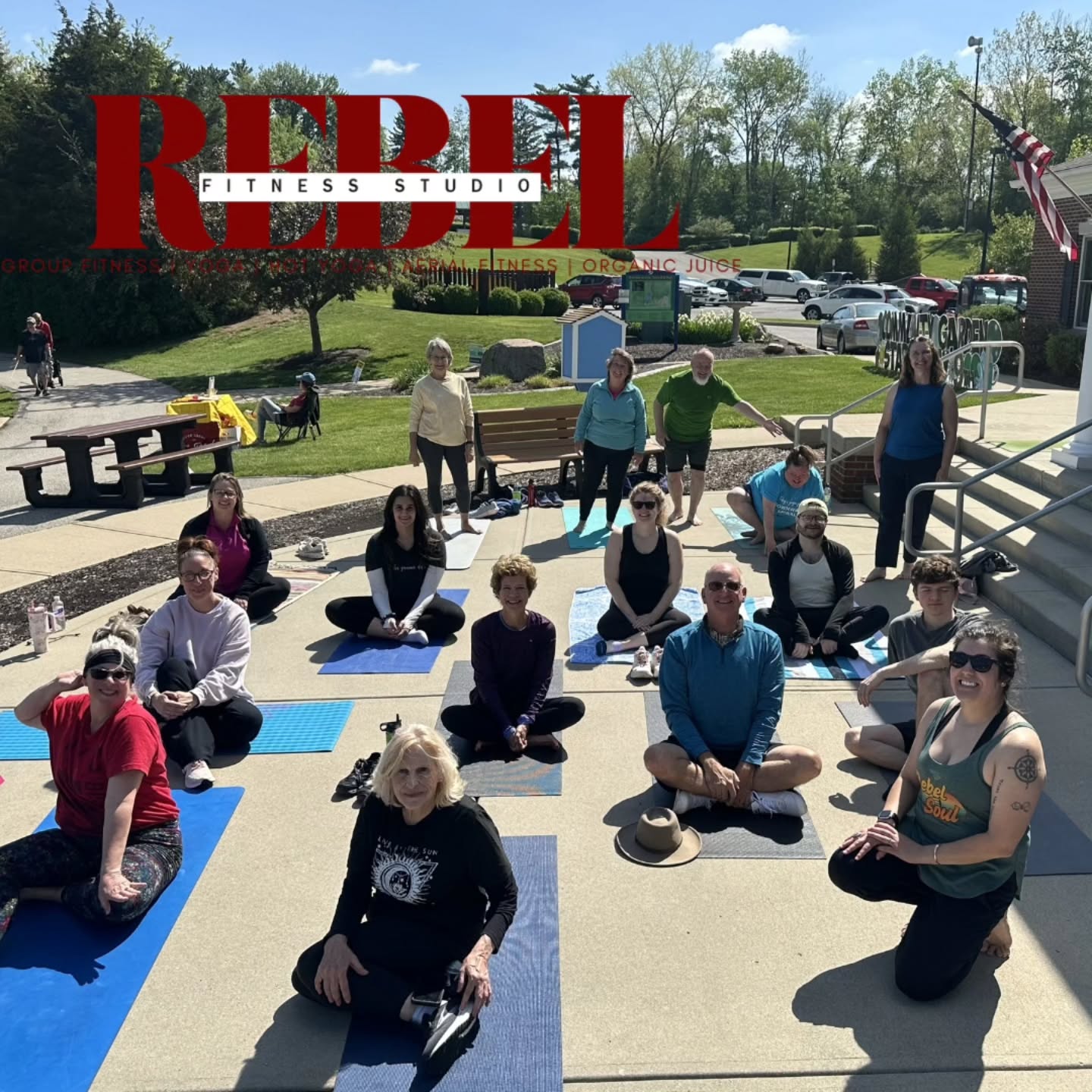 What a fun morning with @avonindianaparks and all of YOU for yoga in the park! This is just the first of many free park classes we host during the spring, summer, and fall. Check our website and be sure to follow us for upcoming dates and sessions!
#RebelFitStudio #rebelalwaysrise #avonindiana #mytribe #hendrickscountyindiana
