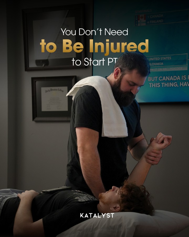 The smartest athletes aren’t always the ones training the hardest. They’re the ones paying attention early.
Performance lasts longer when prevention becomes part of the routine.
Don’t wait for pain to make the decision for you.
📲 DM us or call 862-203-1570 to stay ahead of injuries.
#KatalystPT #InjuryPrevention #SportsRehab #MoveBetter #AthletePerformance #TrainSmart #RecoveryMatters #NewJerseyAthletes
