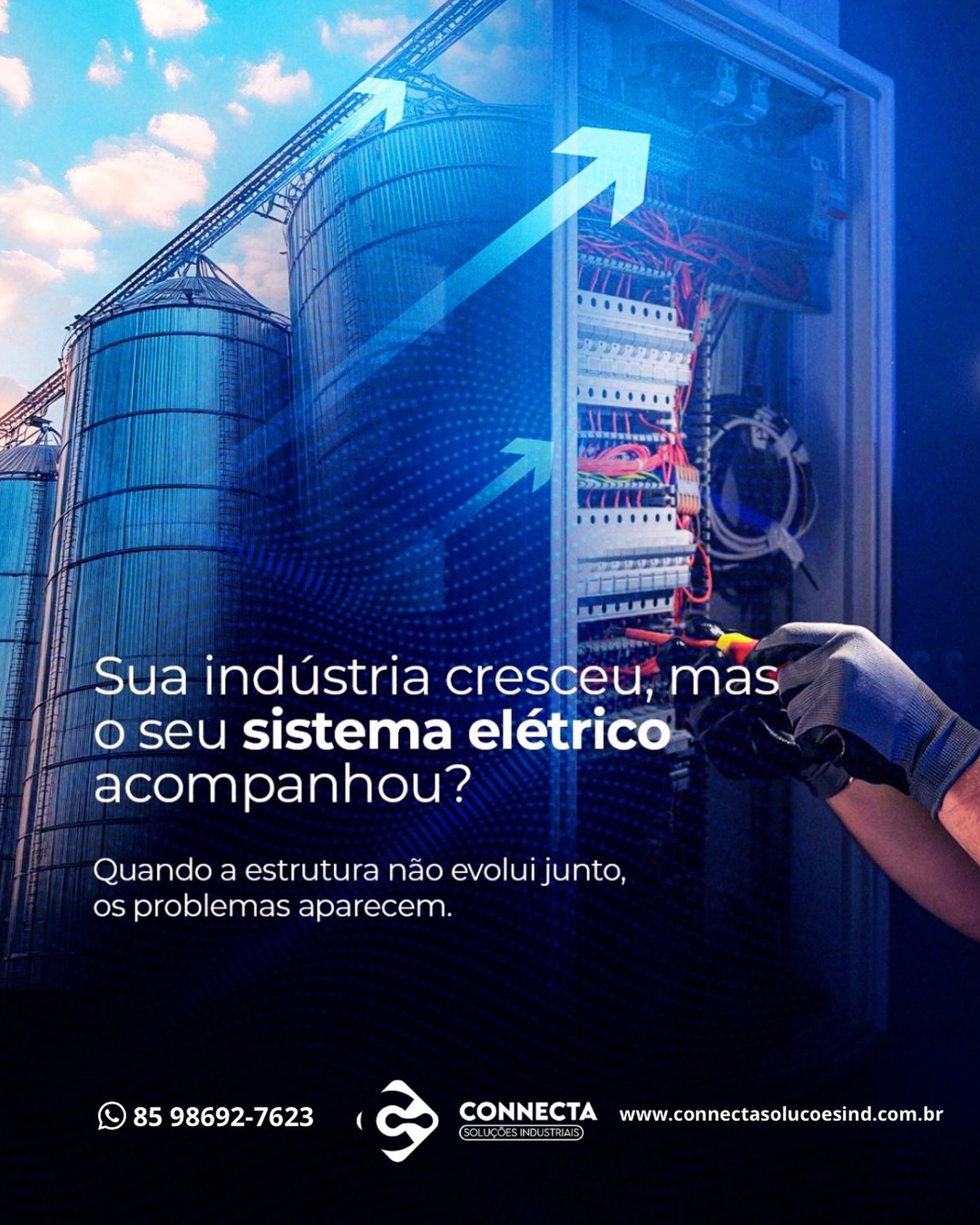 Sua produção não pode parar — e seu sistema elétrico também não ⚡
Crescer é essencial, mas crescer com segurança é estratégico. Quando a estrutura elétrica não acompanha a evolução da sua indústria, os riscos aumentam e a produtividade cai.
Na Connecta, a gente garante que seu sistema evolua junto com o seu negócio: mais eficiência, mais segurança e zero dor de cabeça. 🔧
🚀 Atualize, modernize e mantenha sua operação no ritmo certo.
📲 Fale com a gente e leve sua indústria para o próximo nível.
#engenhariaeletrica #indústria #painéiselétricos #segurançanr10 #manutençãoindustrial
