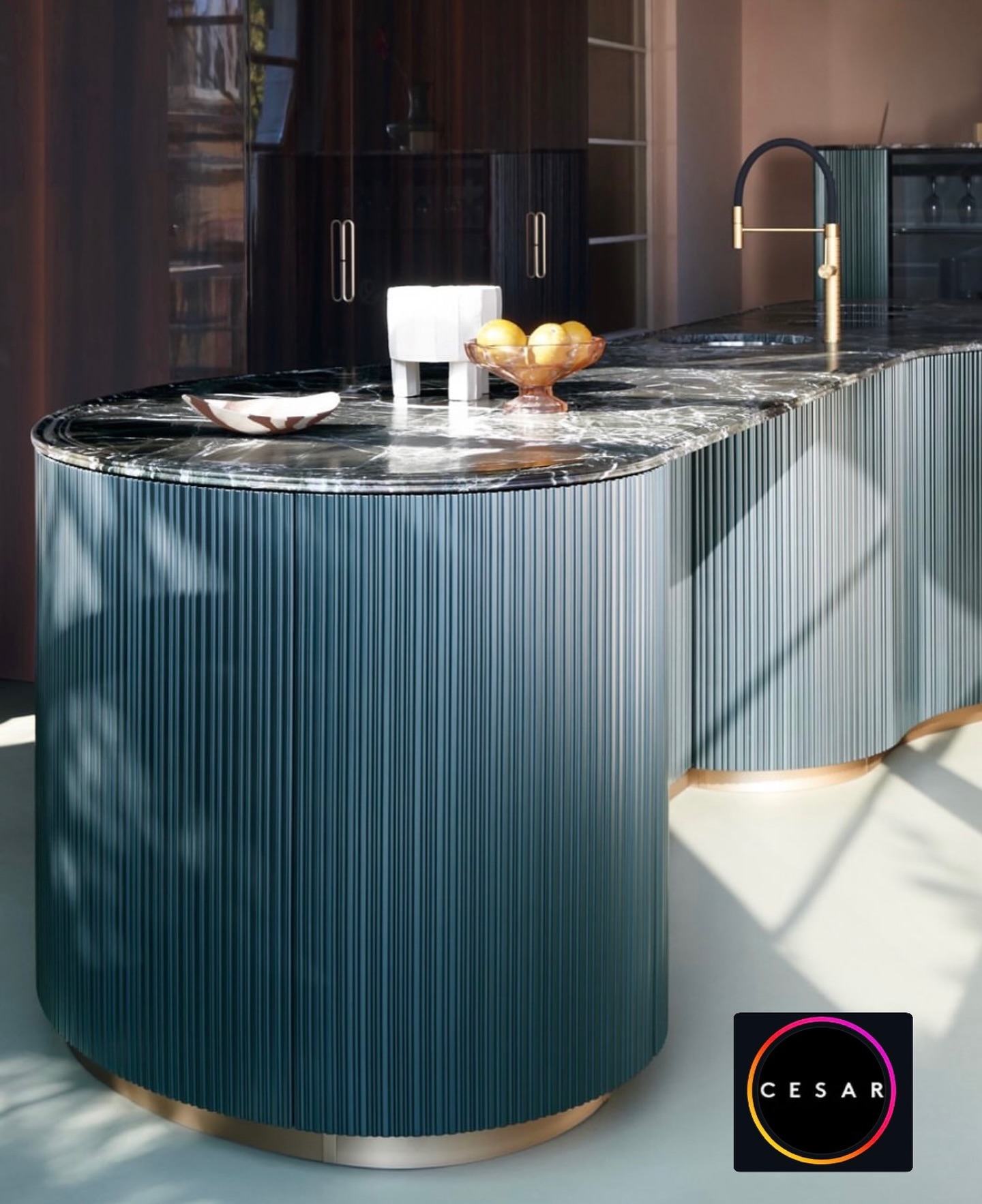 Élégance des matériaux jusqu’à la cuisine
#cesarkitchens #milano
