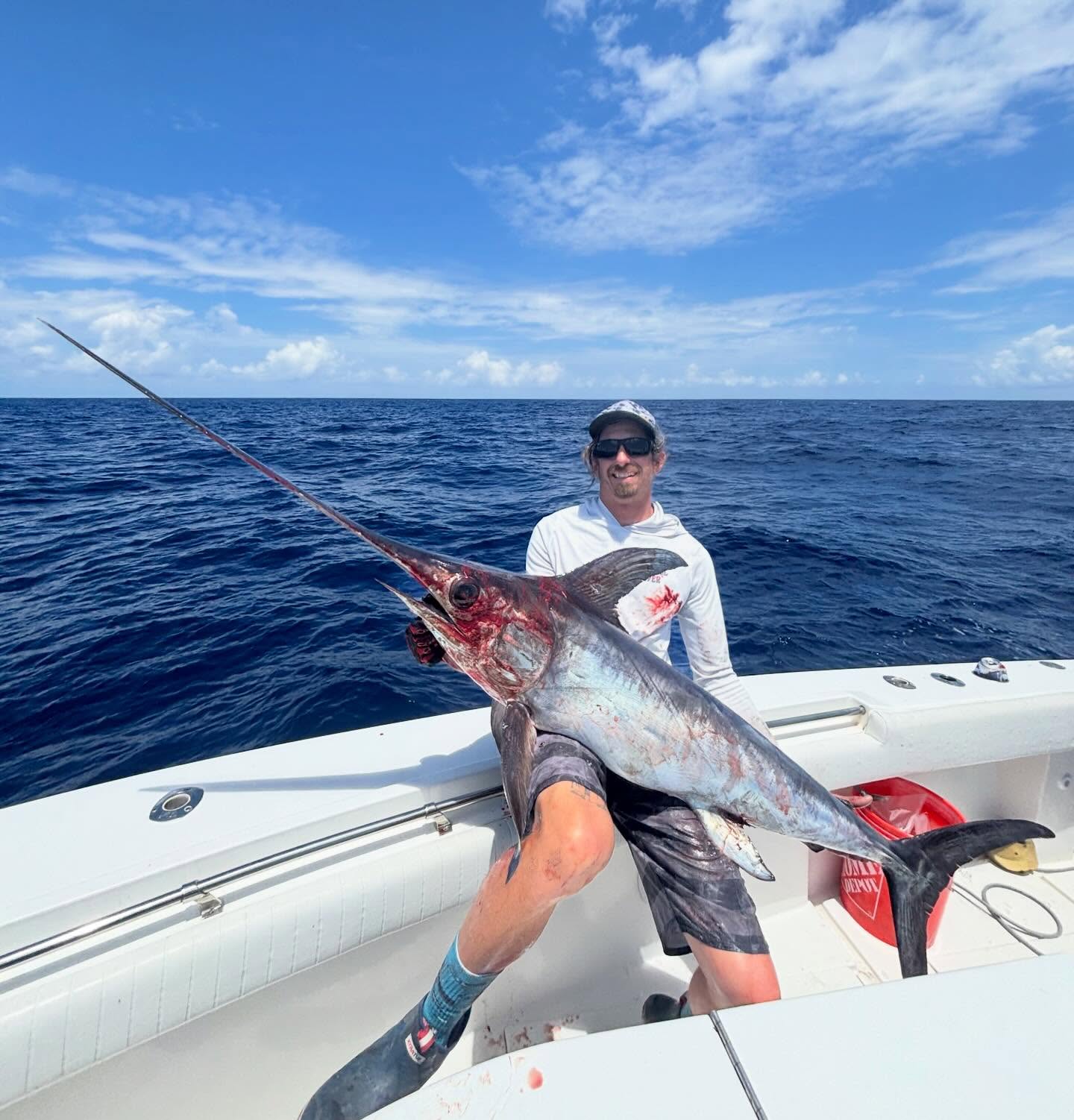 Fun day on the Sword ground. #seaatheday #flkeys #fishing #florida #swordfish