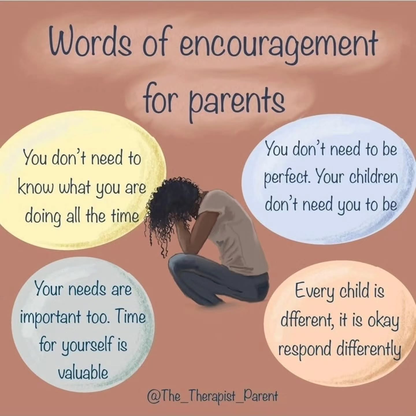 We can get so focused on getting this parenting thing right, we can lose sight of what is important. You don't have to get it right all the time. Nobody does. When we get down on ourselves, we are at risk of parental burnout.
I have written a course to help parents recover and restore from parental burnout. In this course you will learn how our expectations of out children, ourselves and partners contribute to burnout. You will find how to identify your triggers and how to manage them. Then we go through how to restore and use self-care at every stage of parenting.
This course includes 3 videos that are approx. 30 min each. Plus worksheets and handouts with tools you can use at home.
Available on my website www.thetherapistparent.com
Link in bio
#parenting #burnout ##parentalburnout #psychology