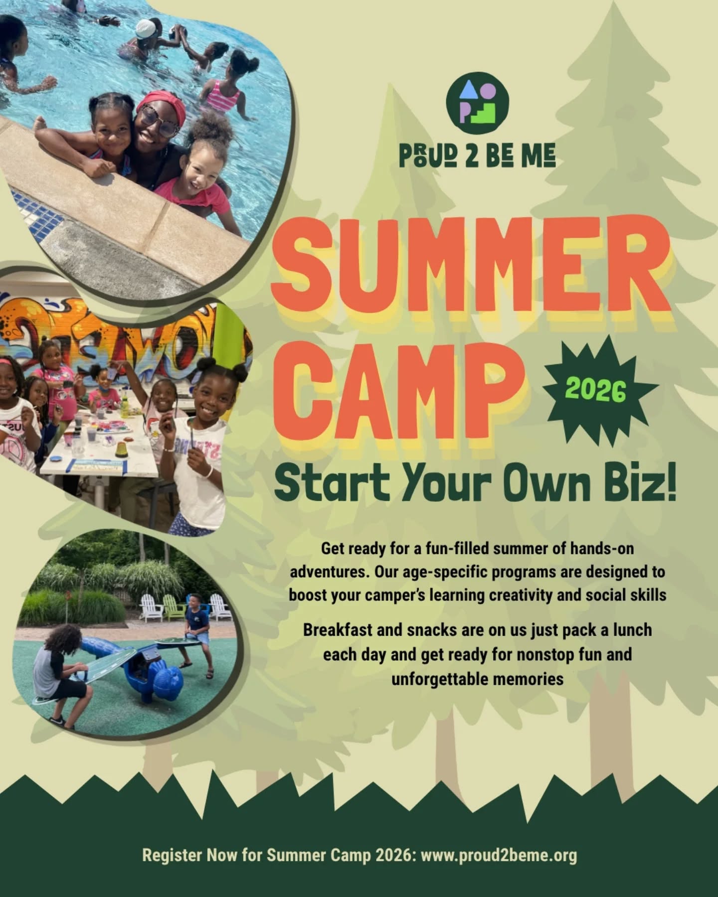 🎉 Get ready for the ULTIMATE summer adventure at Proud 2 Be Me!
Our Summer Camp Program is bursting with fun, creativity, games, and awesome new friendships!
Think big laughs, exciting activities, and trying brand new things every single day! 🌞
This is where confidence grows, talents shine, and unforgettable memories are made.
Don’t miss out on the most exciting part of summer—JOIN THE FUN NOW! 🚀
Register now at www.proud2beme.org
#proudleader #summervibes #summerfun #learnthroughplay #summercamp2026☀️