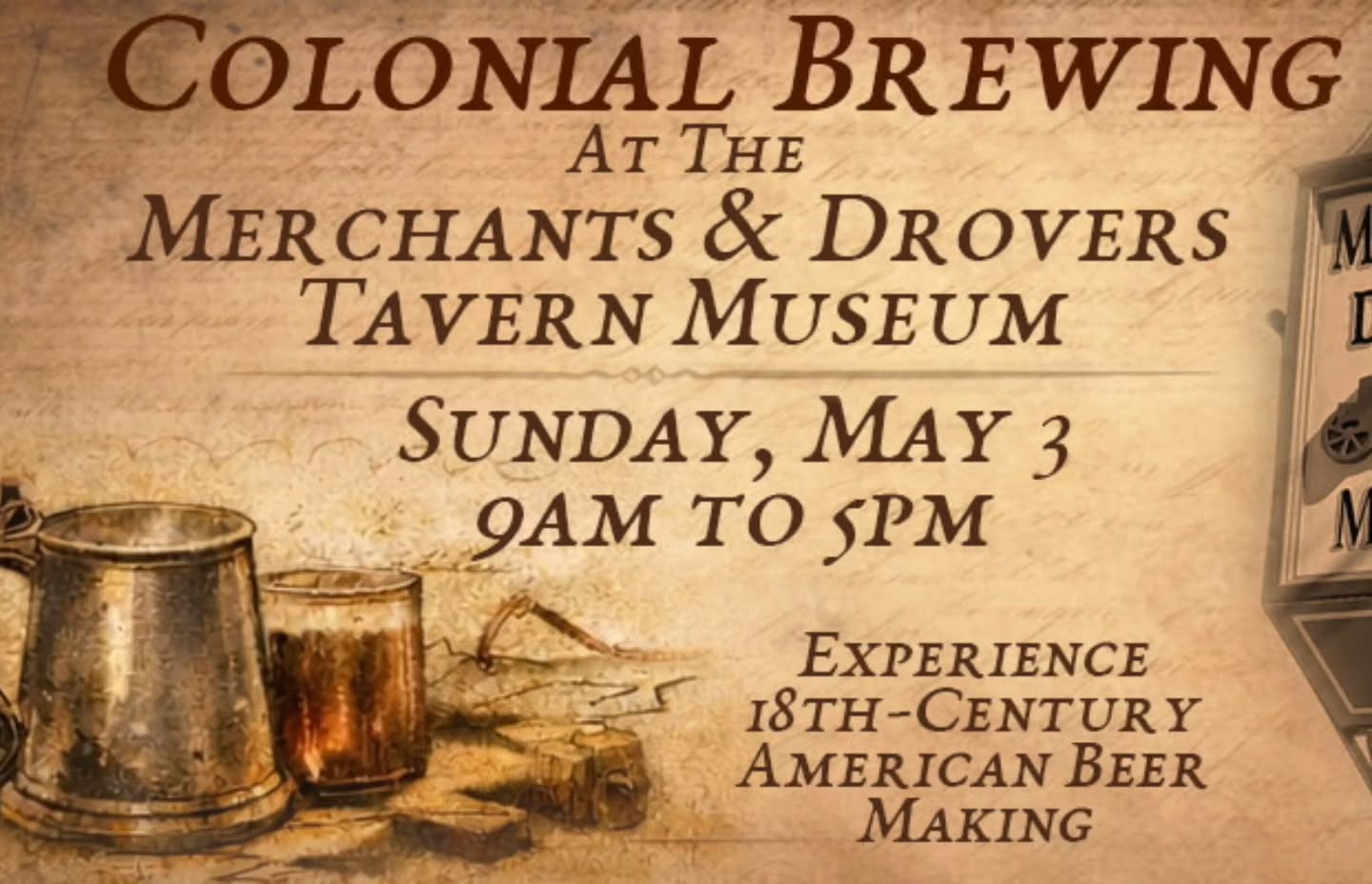 Step back in time and raise a mug to history!
Join us for a hands-on Colonial Beer Brewing experience where we’ll ditch the modern gadgets and brew the 18th-century way. No thermometers, no timers, just skill, instinct, and a little historical grit.
Whether you’re a seasoned homebrewer ready for a challenge or totally new to the craft, this is your chance to learn the art of brewing as it was done centuries ago. From malting grain to the magic of fermentation, you’ll see (and smell!) history come to life.
Spots are limited so don’t miss your chance to brew like it’s 1776!
#livinghistory #HistoricBrewing #drinkhistory #museumevents #handsonhistory