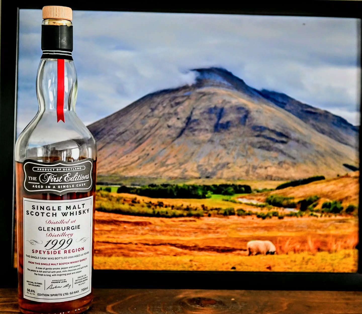 Are there any bottles that just transport you in your head to a specific place?
This bottle here is a special for two reasons. One. It does send my mind right back to the small highland villages I traveled through and the smell of peat fired stoves and the smell wafting through the valley near Beinn Dorain.(photo that I took)
Two, this bottle was one of those bottles that became a unicorn amongst a group of friends when it was part of a virtual tasting back around the time they were the only way we could share.
A peated Glenburgie from First Editions by @hunterlaingwhisky bottled as a single cask at cask strength of 58.6% abv and from a single fresh bourbon barrel.
It has an earthy smoke and lighter pear flavour along with some chocolate, nutty and spice notes.
This whisky is truly special. And I am so happy I still have a fair amount left to enjoy.
.
.
.
.
.
#whisky #special #scotland #glenburgie #travel