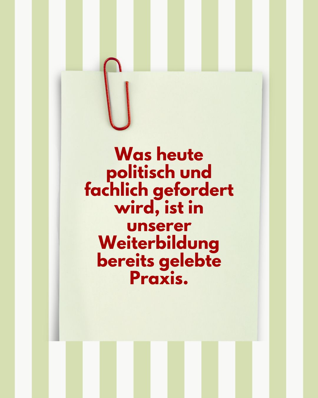 Was heute politisch und fachlich gefordert wird, ist in unserer Weiterbildung bereits gelebte Praxis.
Das aktuelle Positionspapier des Deutschen Pflegerates zur Personalbemessung in der Langzeitpflege (PeBeM) zeigt deutlich die Richtung:
Mehr Kompetenzorientierung, klare Rollenprofile, wirksame Führung und eine konsequente Ausrichtung an den Lebensrealitäten der Mitarbeitenden.
Gefordert wird unter anderem:
• verbindliche, bedarfsgerechte Personalbemessung
• qualifikations- und kompetenzorientierte Arbeitsorganisation
• stärkere Professionalisierung der Pflege
• wirksames Change- und Führungsmanagement
• Ausbau strukturierter Bildungs- und Entwicklungswege
Genau hier setzen wir an.
Unsere Mentoren-Schulung für lebensphasenorientierte Personalentwicklung vermittelt bereits heute, was morgen Standard sein soll:
• Führung auf Basis moderner Leadership-Ansätze
• kompetenzorientierte Personal- und Teamentwicklung
• Begleitung von Mitarbeitenden über alle Lebensphasen hinweg
• Gestaltung nachhaltiger Veränderungsprozesse
• Verbindung von Qualität, Ressourcensteuerung und Menschlichkeit
Denn gute Pflegeorganisation entsteht nicht durch Strukturen allein, sondern durch Menschen, die sie professionell gestalten können.
#pflege #politik #weiterbildung #pflegeweiterbildung #langzeitpflege