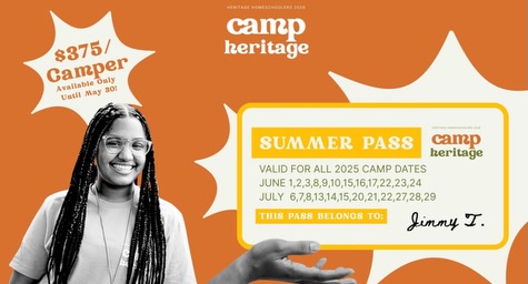 Camp Heritage is BACK, and we are so excited for another unforgettable summer!
☀️If you’ve been looking for a day camp experience that is joyful, meaningful, and actually designed with our kids in mind, this is it.
Hosted by Heritage Homeschoolers and open to all, Camp Heritage is a place where culture, creativity, and community come together. Each day is filled with stories, hands-on crafts, engaging activities, and space for kids to explore who they are and what they love.
What makes Camp Heritage special?
Our team! We have an experienced adult camp director, along with incredible homeschooled teens and formerly homeschooled college students who show up every day ready to lead, pour into, and inspire our campers.
Your children won’t just be supervised… they’ll be seen, encouraged, and challenged in the best ways.
✨ This year’s themes:
June: Heritage is… Mastery!
We’ll explore how African Americans have taken natural gifts and developed them into lifelong talents and vocations. Think creativity, skill-building, and discovering what’s possible.
July: Heritage is… Currency!!
We’re traveling the Black diaspora through stories and activities centered on currencies like the US Dollar, Pesos, Brazilian Real, and South African Rand. Culture, history, and global connections all woven into a fun, hands-on experience.
Whether your child comes for one week or the whole summer, they’ll leave with new friendships, new confidence, and a deeper connection to their heritage.
Spots fill quickly every year, so don’t wait!
Check the comments for other flexible registration options.
Registration link in bio!!!