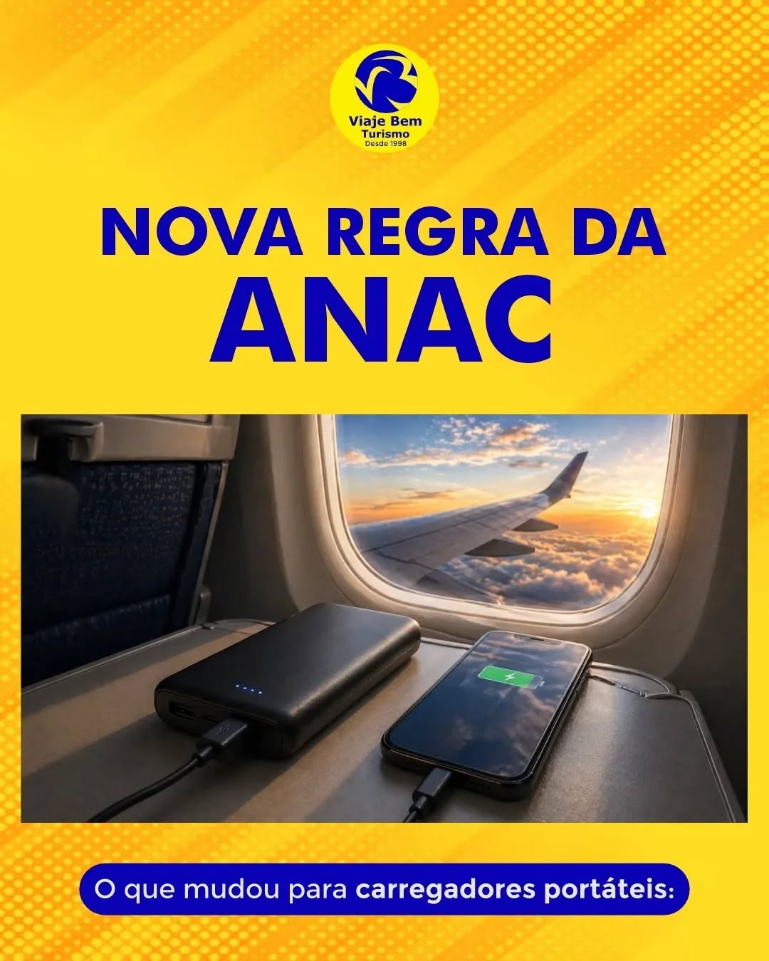 Atenção, nova regra da ANAC !