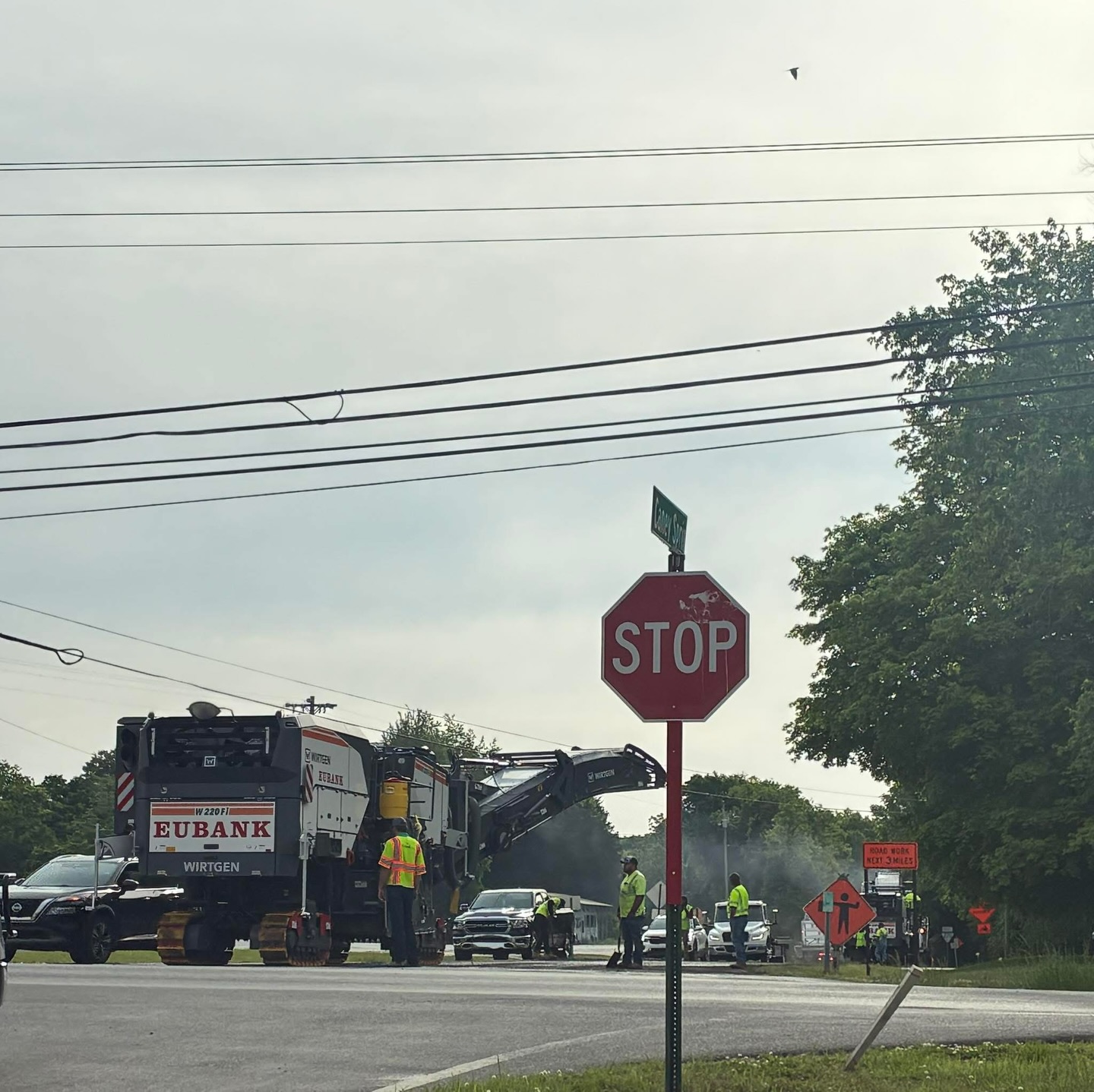 Notice of Road Work Ahead: Hwy 270 Resurfacing. Delays anticipated on Nashville Hwy near Hwy 270 and Caney Springs Intersection due to resurfacing. We appreciate your patience as crews expedite completion and recommend avoiding the area this morning if possible.