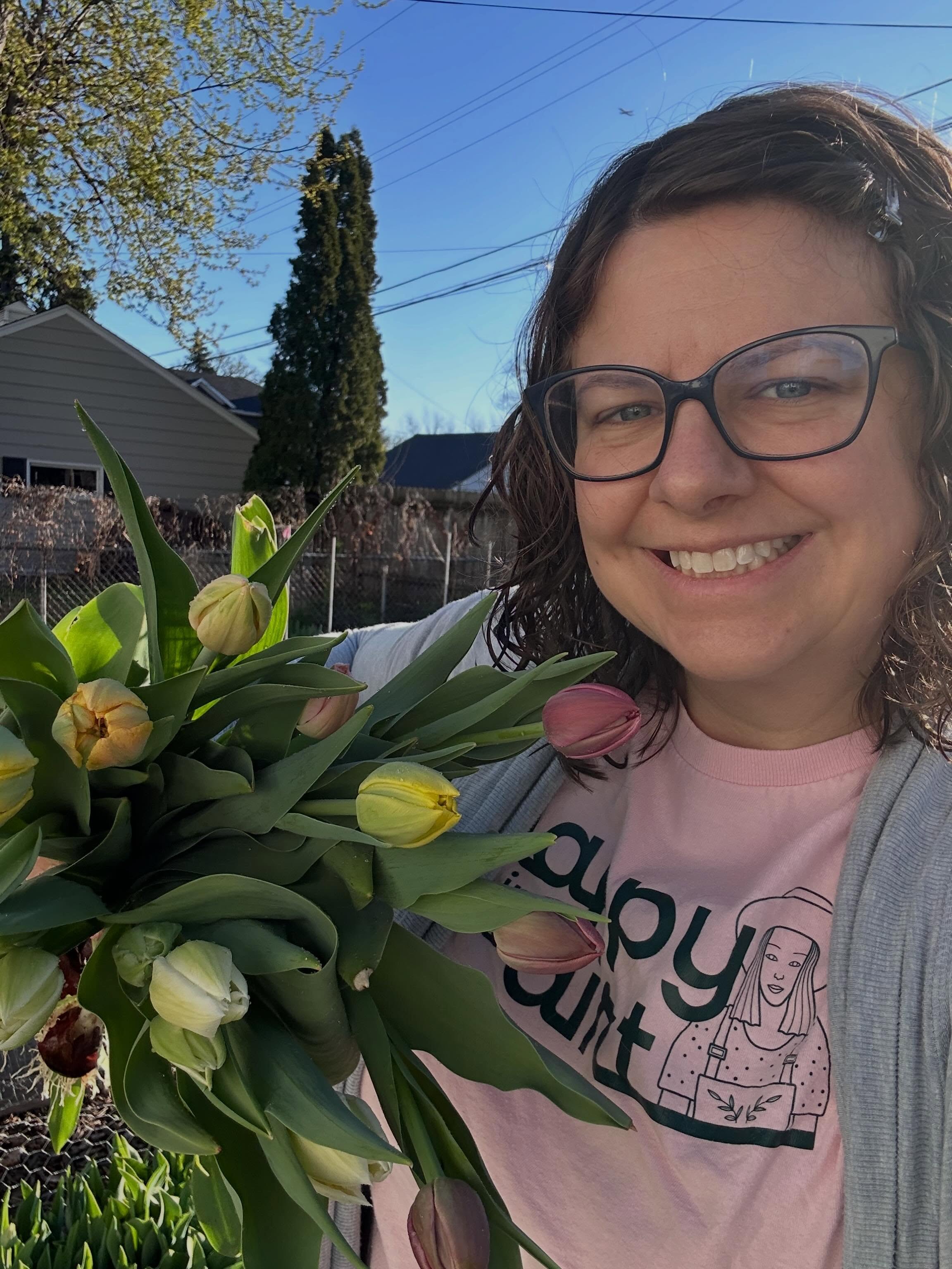 And with that, the 2026 growing season has officially kicked off! Feels like just days ago we were dealing with snow and freezing temps. Now the tulips have shot up like crazy with a few days of heat and sun.