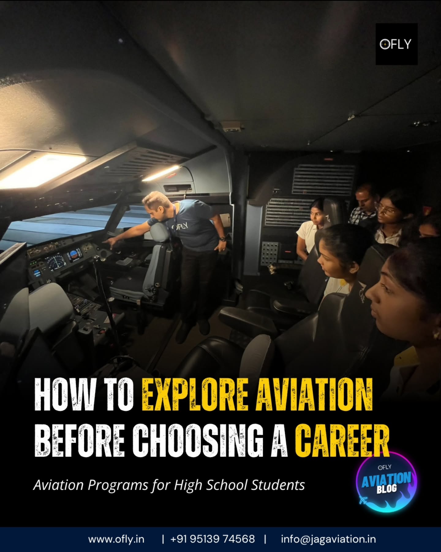 Not sure if aviation is the right path? ✈️
The answer doesn’t come from guessing—
it comes from exploring.
From stepping into a cockpit
to understanding how the industry really works,
early exposure helps students make informed decisions.
Explore first. Choose better.
#OFLY #AviationCareer #FuturePilots #AviationStudents #CareerClarity LearnAviation
