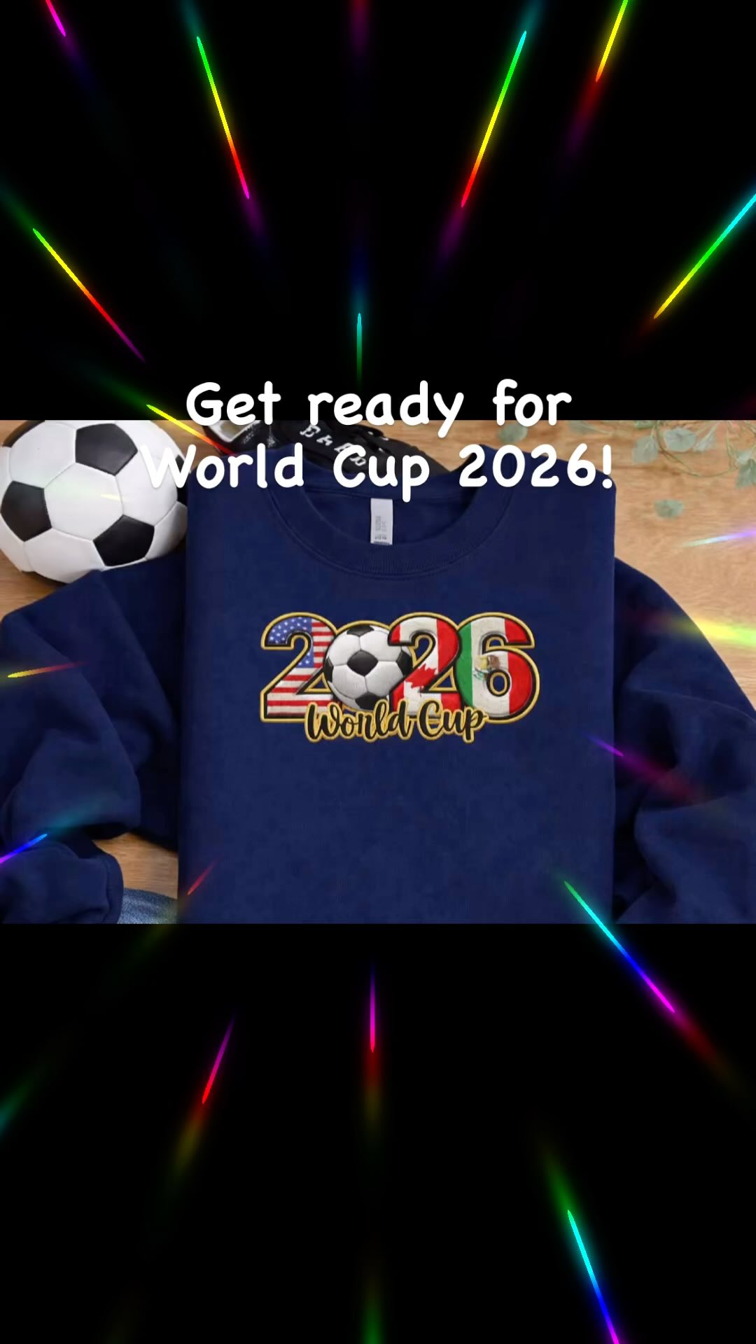 Are you getting ready for World Cup 2026? We are! ⚽🔥
Rep your team and your roots with our premium sweatshirts featuring a bold embroidered “2026” and the flags of the USA, Canada, and Mexico 🇺🇸🇨🇦🇲🇽
Perfect for match days, watch parties, and everyday street style. Grab yours now and wear the moment! 🌎✨#giftofembroidery
#WorldCup2026 #SoccerStyle #Streetwear #USA #Canada #Mexico #FootballVibes #embroideredsweatshirt