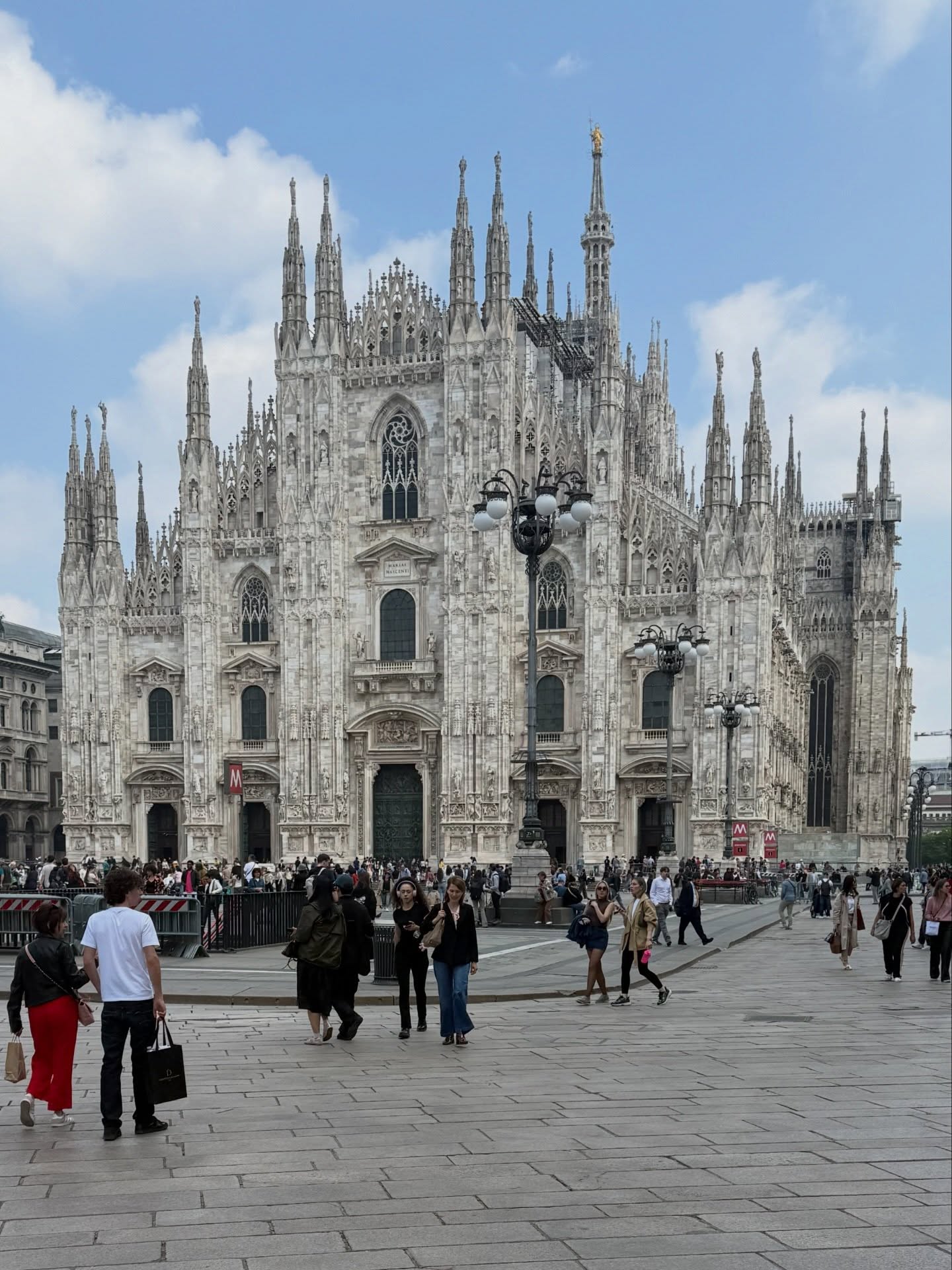 A closet designer in Milan photo dump pt1
1. Duomo. Standing in front truest takes your breathe away
2. Stunning greenery on balcony’s everywhere (very the last of us vibes)
3. Kelly Wearstler’s H&M preview. Need the tall lamp in my life.
4. Doors hinged at the top vs. side, obsessed!
5. Gattullo. Get the cappuccino, freshly squeezed OJ and try any pastry
6. Vondom, that color 🙌🏼
7. Can’t remember 🙃 but if you don’t want your 🌷 to sag like this add a penny to the vase
8. Angled shoe shelves - like the way it’s integrated into the shelf & the curve
9. Can’t remember brand but like the triple layer table situation
10. Different glass textures in one space. More of this in the closet
11. Audo knitting chair. The holes on the sides are for your elbows to making knitting more comfortable. I don’t knit 🤡 but love a functional detail