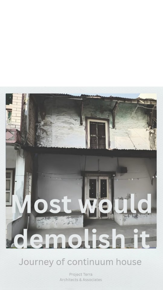 Everyone thought this house was beyond repair.
200 years old. Abandoned. Collapsing.
Most would demolish it.
We chose to continue it.
More details in the next post. Stay tuned.
@project.terra_
@jayvpatel221
@paintandtraveltheworld
Photos by the_space_tracing_company
#BeforeAfter #AdaptiveReuse #ArchitectureIndia #ContextualDesign #DesignThinking