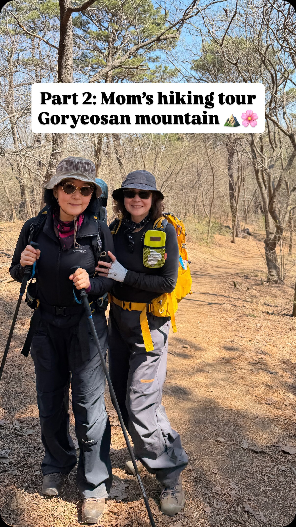 Part 2 — hiking Goryeosan Mountain with my mom’s crew 🥾
Every region in South Korea has its own specialty… and in Ganghwa Island, it’s all about local, seasonal food that hits different after a long hike.
There’s something about earning your meal like this, fresh air, good company, and flavors rooted in the land 🌿