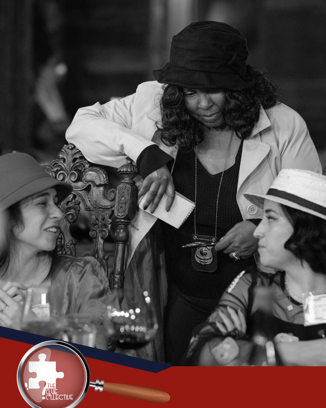 So what exactly IS a murder mystery party? 🤔
Here's the short version: we show up to your event, your guests play the characters — the detectives, the suspects, the victim, maybe even the killer — and together you work out whodunit before the night is through.
No two shows are the same. Every group brings something completely different to the table. And yes, it works for introverts AND extroverts. We've tested this extensively.
Seven shows. Bay Area and beyond. We come to you. 🔍
booking@thecluecollective.com
#MurderMystery #MurderMysteryParty #PartyIdeas #BayAreaEvents #TheClueCollective #InteractiveEntertainment