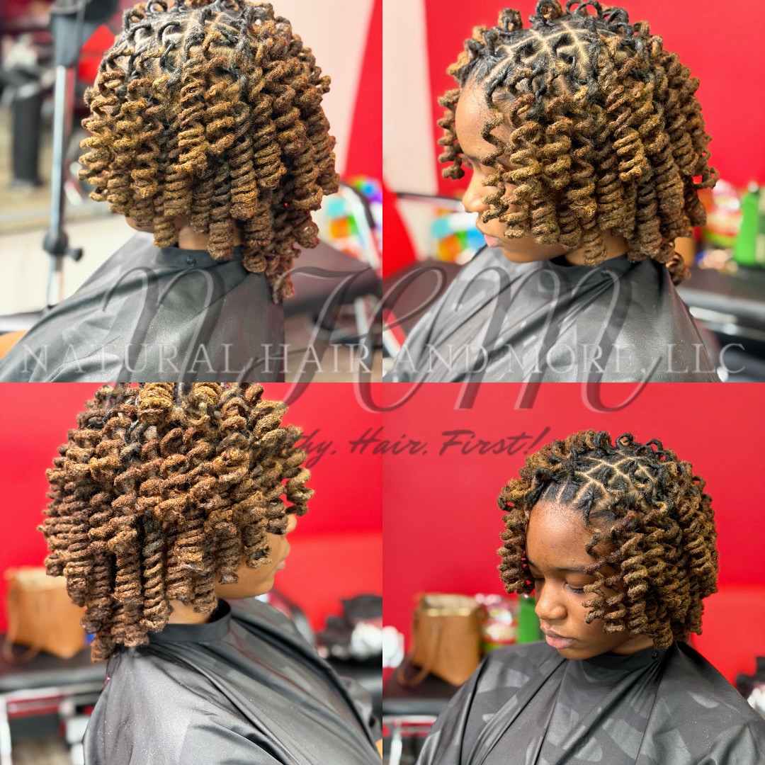Because when you leave my chair, they gonna always ask who did your hair💯😉🔥🔥
Keys to curls that look like this?? A clean foundation and a healthy regimen inside and out.
Follow @naturalhair_and_more for more inspo and healthy locs FORREAL!
📍Norfolk, VA