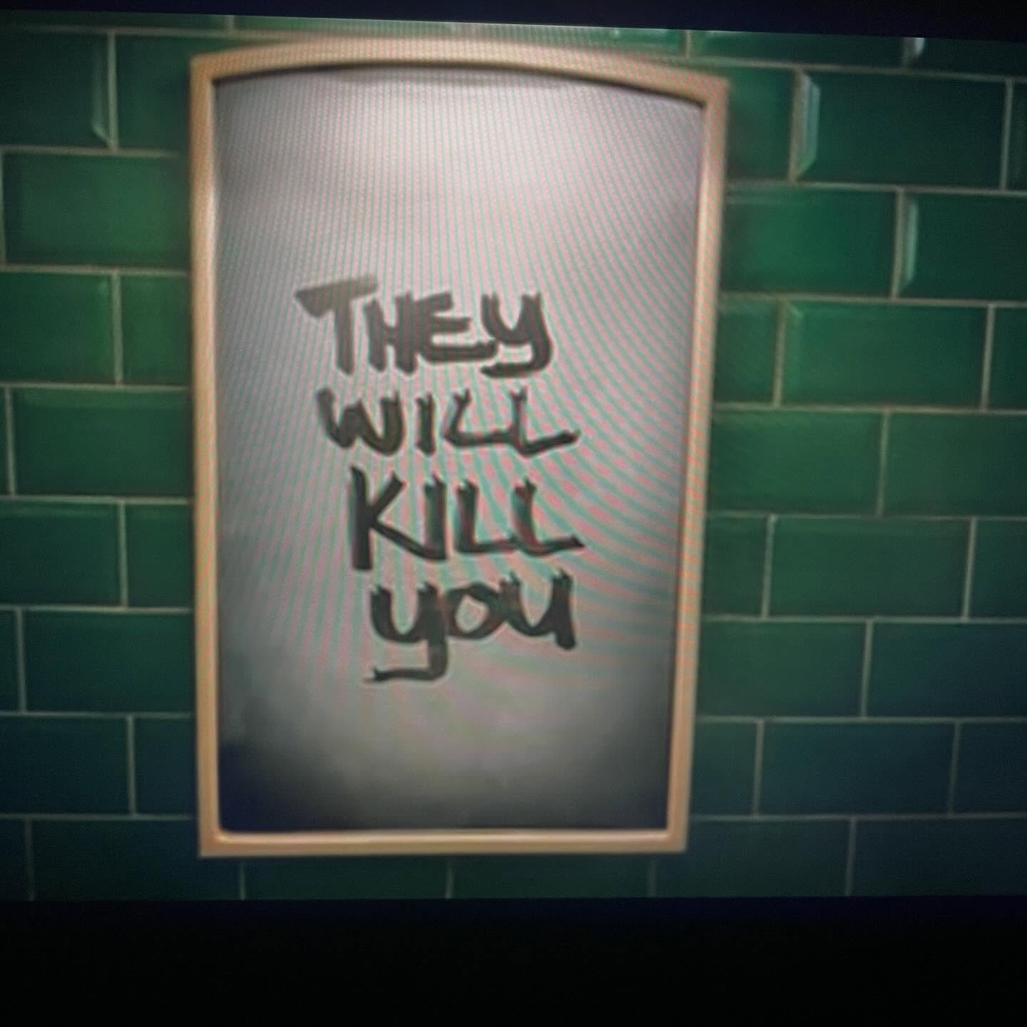 I’m trying to post without spoilers. So none of these pics will spoil the absolute best time I’ve had watching this. It’s called THEY WILL KILL YOU. It’s not horror but there’s a ton of blood. It’s more of a supernatural action film than a horror movie. Zazie Bertz is my action hero. She is amazing.