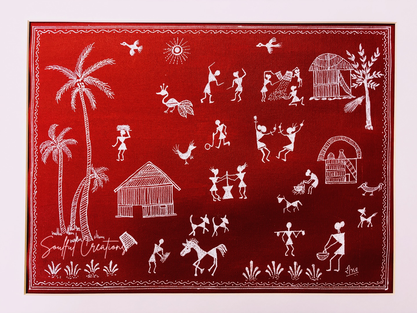 Some creations don’t just stay on paper ….they stay with you. 💕
A glimpse of beautiful Warli artworks created during the workshop- moments like these turn into memories …and memories into art that lasts💫
DM to join upcoming art workshops or create your own story through art.🎨
#warliart #artworkshop #folkart #workshopvibes #artyfacts_reena