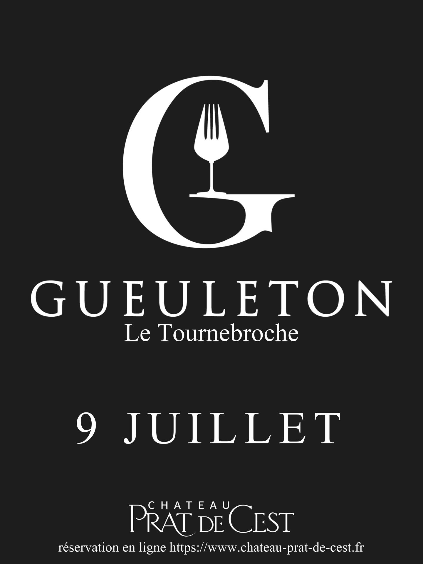 🔥 GUEULETON 🔥
VIENS TESTER TA LIMITE ! 1 MENU RIPAILLE XXL T’ATTEND 💪
Le jeudi 9 juillet, prépare toi à une soirée généreuse, festive et bien canaille.
Au programme : viandes rôties au brasero 🍖, traiteur Tournebroche Quercy & Rouergue, bons vivants, verres levés 🥂 et DJ set jusqu’à minuit 🎶
Du goût, du partage, et toute l’expérience GUEULETON au Château !
📅 Jeudi 9 juillet
🕖 19h00 — Minuit
📍 CPDC , 1 route Nationale, Bages
🪑 Placement libre
🚗 Parking gratuit
Réservations ouvertes : lien en bio pour prendre ta place 🥩