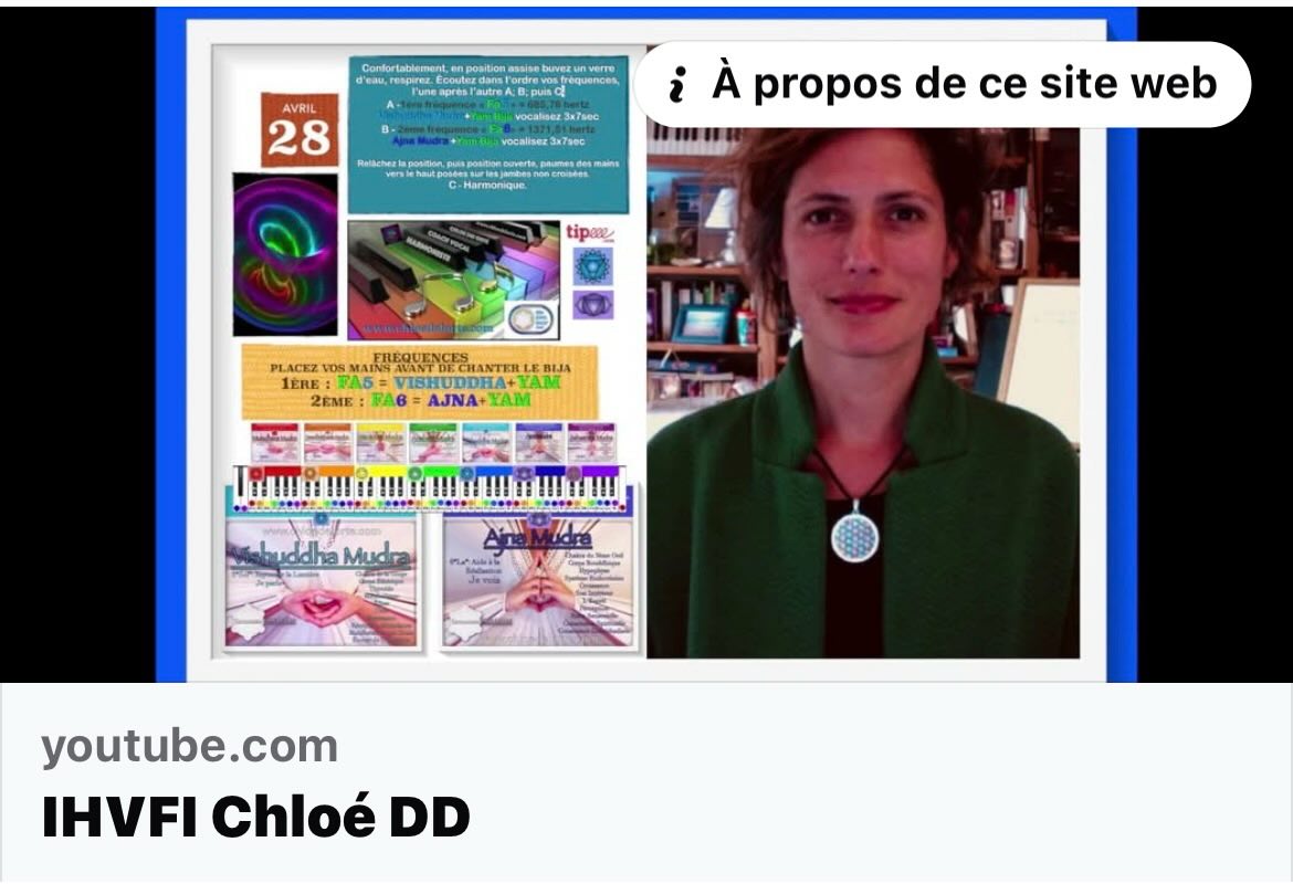 Dans cette vidéo Fa5 685,76Hertz et Fa6 1371,51Hertz. Deux Fa/Coeurs. Un Fa/coeur sur l’octave rayonner la lumière et un Fa/coeur sur l’octave d’aide à la réalisation.
Pensées au sujet de votre destination et du sens de la vie. Méditer n’est pas forcer notre mental à réfléchir. Je m’autorise à laisser mon esprit s’apaiser. Je m’autorise à exister dans le rayonnement de la lumière. Je m’autorise à vivre pleinement mes sensations, proprioceptions, sans les analyser, simplement dans l’accueil de l’être, vivant. https://youtu.be/Mvu_T0u4RC0?is=rh_PJZfi3X2KE-n6
