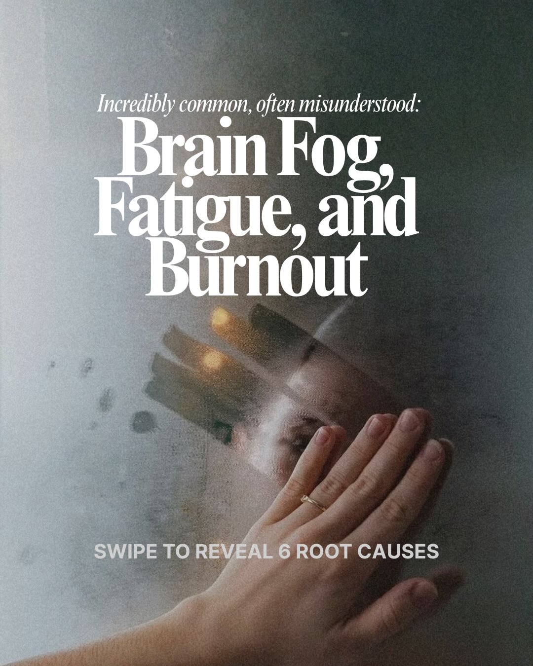 If you’re always tired, mentally foggy, or running on empty no matter how much you rest… this isn’t something you just have to “push through.”
These symptoms are common, but that doesn’t mean they’re normal.
True, lasting energy comes from restoring balance and addressing what’s driving the dysfunction beneath the surface. 🌫️
#BrainFog #Fatigue #HormoneHealth