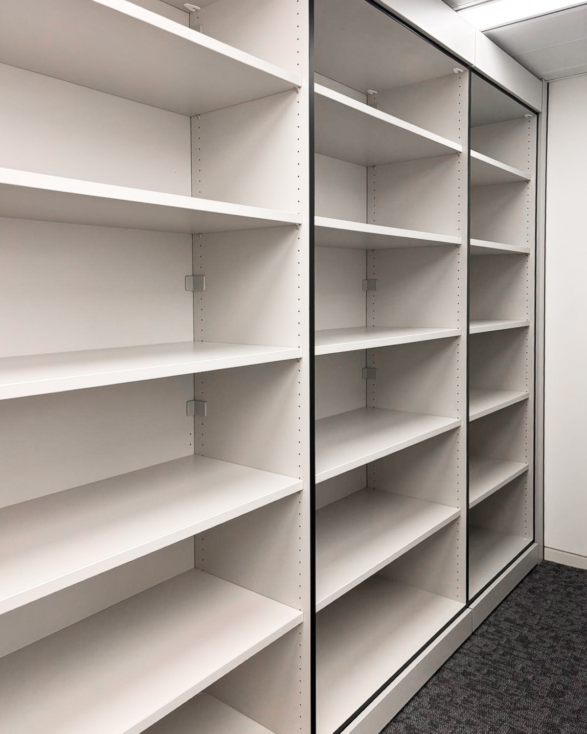 From cluttered to controlled.
Freewall stepped in to transform a disorganised store room for a London-based tech company into a clean, functional storage space.
Out went the ad-hoc cabinetry and outdated metal racking.
In came purpose-built, integrated open cupboards with fully adjustable shelving - designed for visibility, flexibility, and ease of use.
No more wasted space through unlocking valuable, usable space.
No more hidden items and everything exactly where it should be.
Freewall - Custom furniture solutions, delivered.
#OfficeFitOut #WorkplaceDesign #StorageSolutions #Freewall