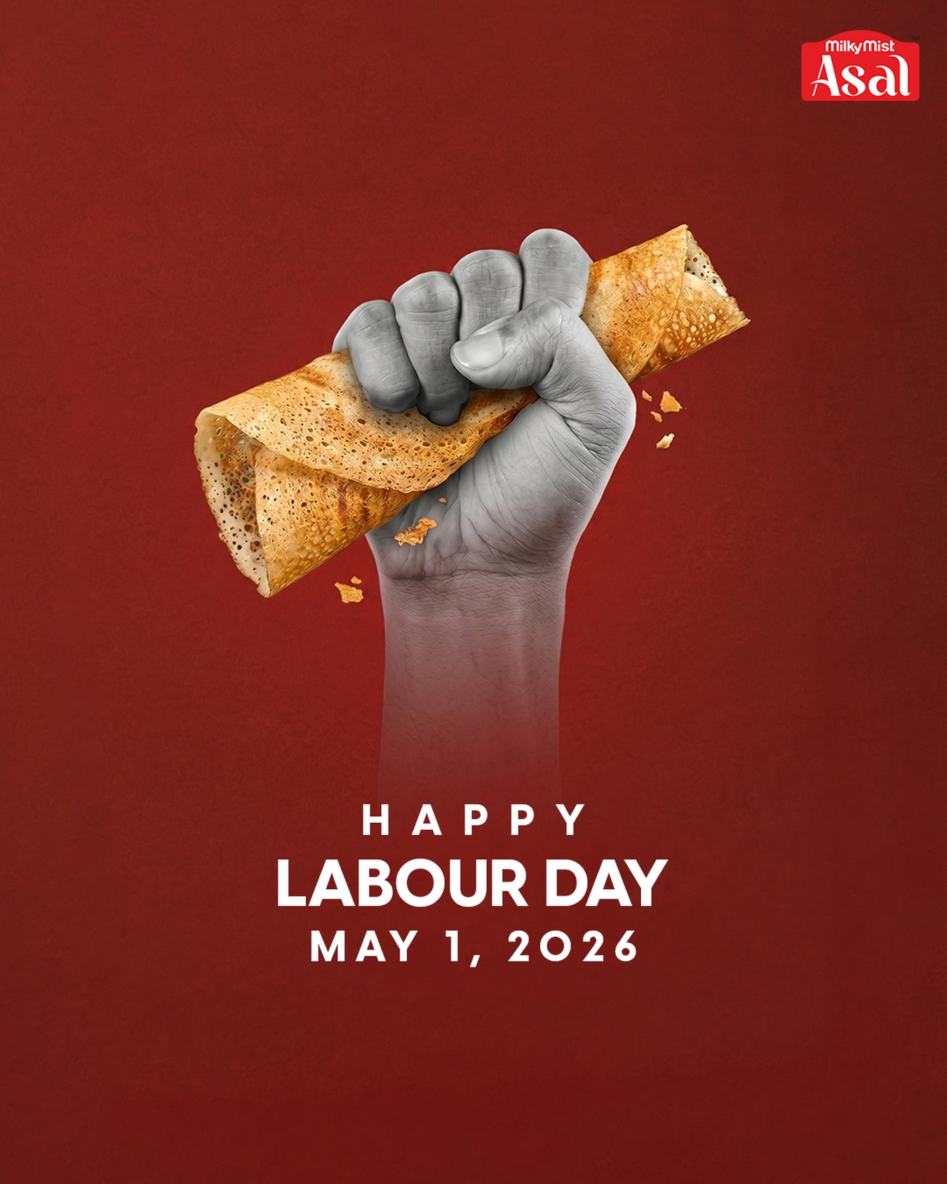 This Labour Day, we celebrate the spirit behind every effort made better with a touch of Asal ✨
#LabourDay #MilkyMistAsal #TasteOfHardWork #GlobalFlavours #May1