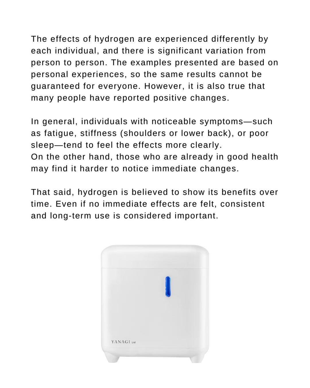 Hydrogen experience
#hydrogeninhalation
#yanagi