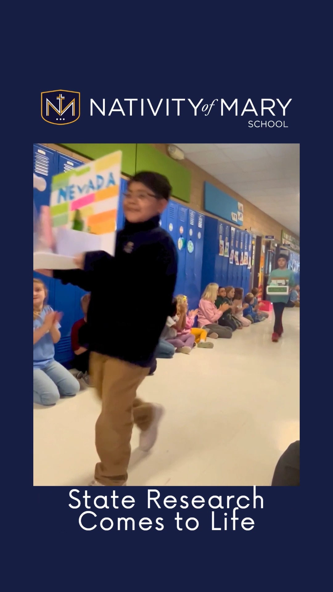 Our 4th graders took their state research on parade! Students created state floats and proudly showed them off as they paraded through the halls of Nativity. What a fun way to celebrate learning, creativity, and hard work! Great job, 4th grade!
#NativityofMarySchool #FourthGrade #StateFloatParade #LearningMadeFun
