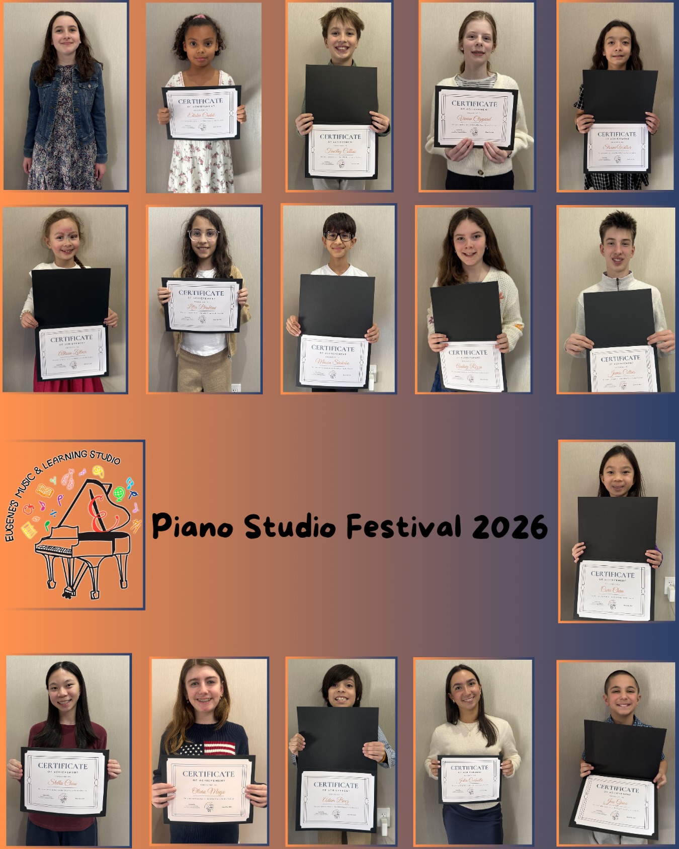 Congratulations to our talented piano students for performing in our annual Piano Studio Festival! 🎹
We are so proud to see your continued growth in your musical expression. A special shoutout to our fabulous adjudicators. Your knowledge and thoughtful feedback on our students’ performances is greatly appreciated.
#piano #pianist #pianolessons #musicschool #musiceducation